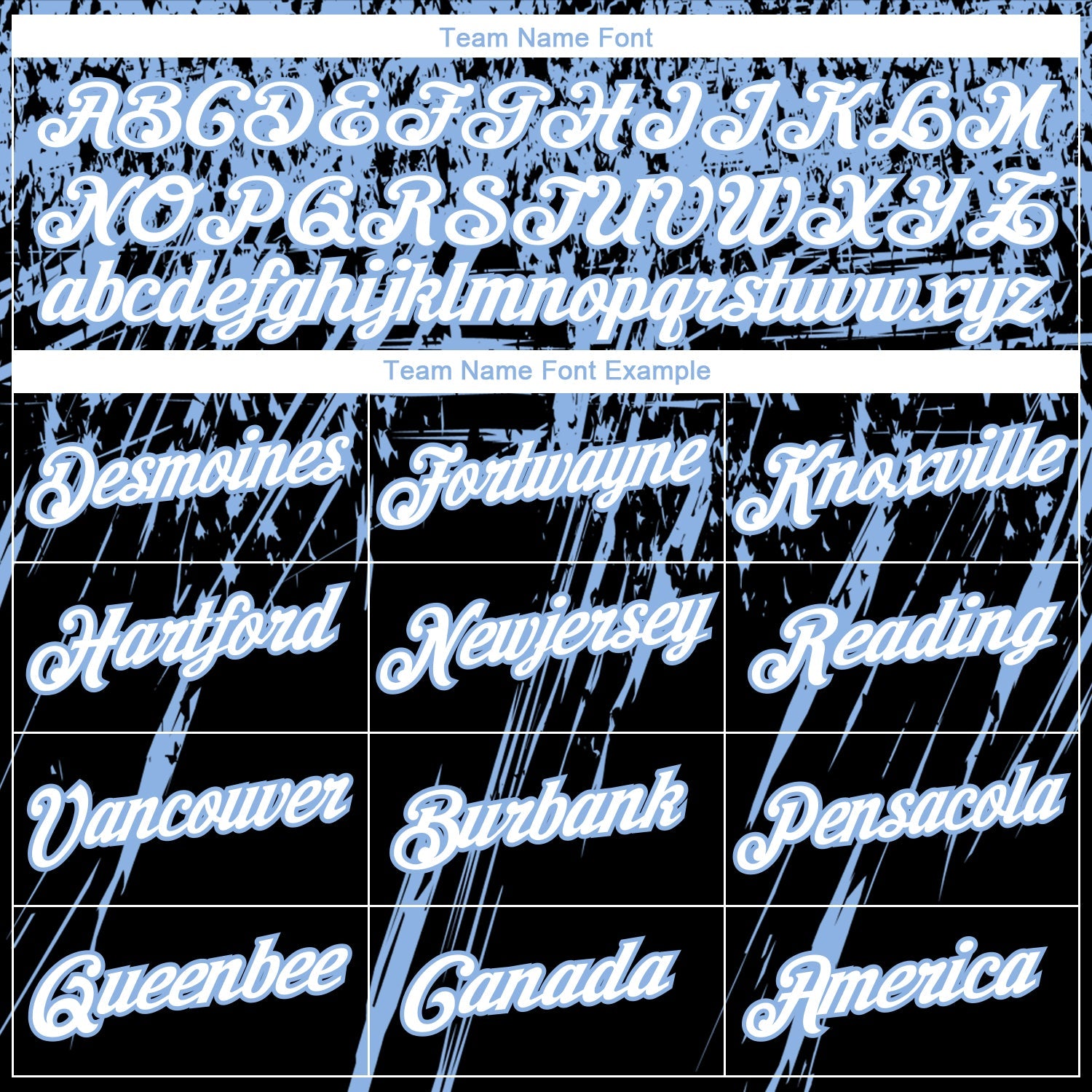 Custom Stitched Black White-Light Blue 3D Pattern Design Splash Grunge Art Sports Pullover Sweatshirt Hoodie view 3