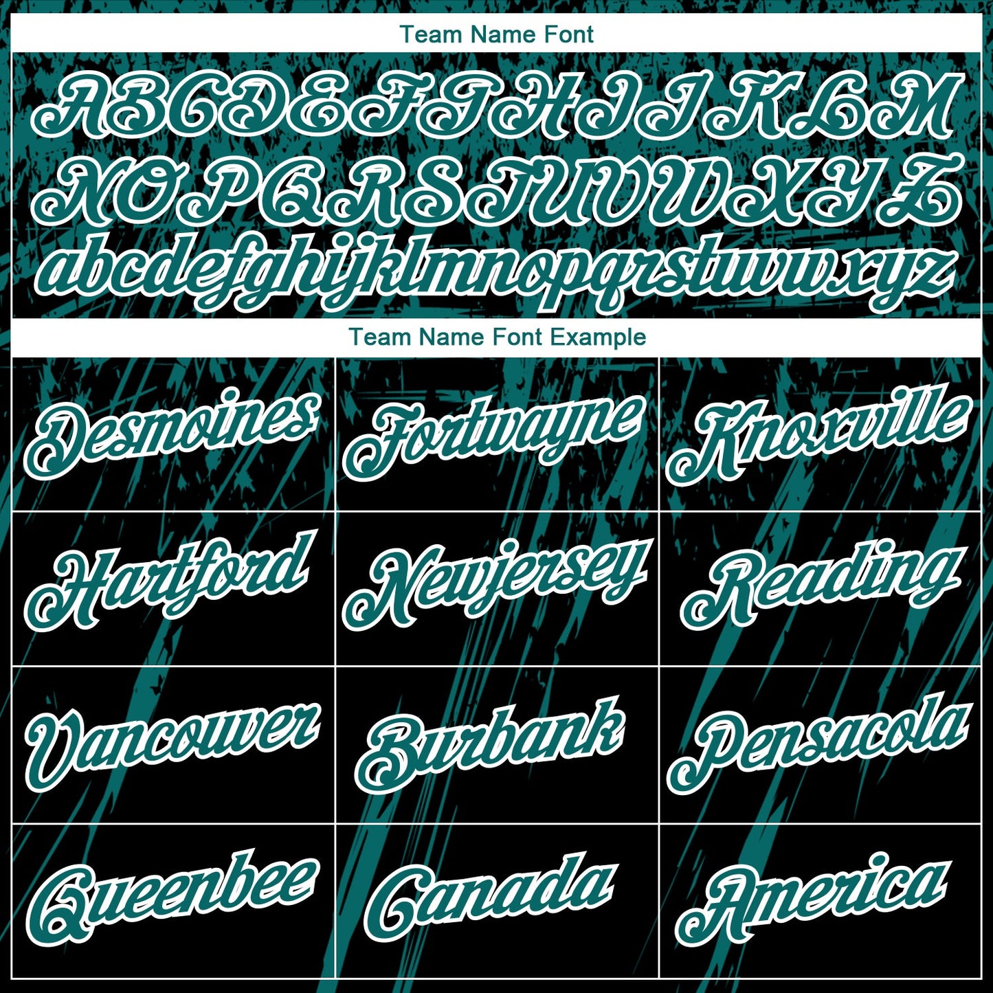 Custom Stitched Black Teal-White 3D Pattern Design Splash Grunge Art Sports Pullover Sweatshirt Hoodie view 3