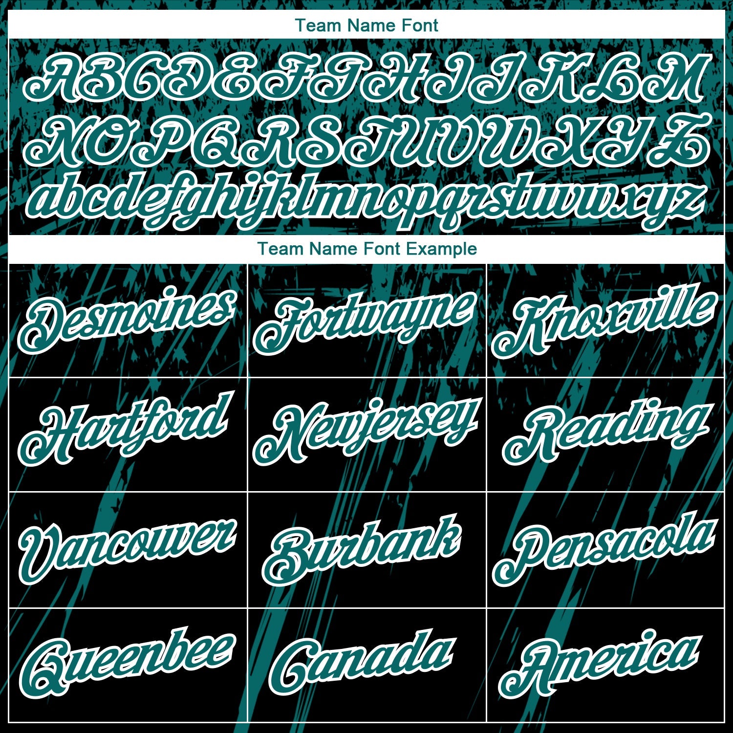 Custom Stitched Black Teal-White 3D Pattern Design Splash Grunge Art Sports Pullover Sweatshirt Hoodie view 3