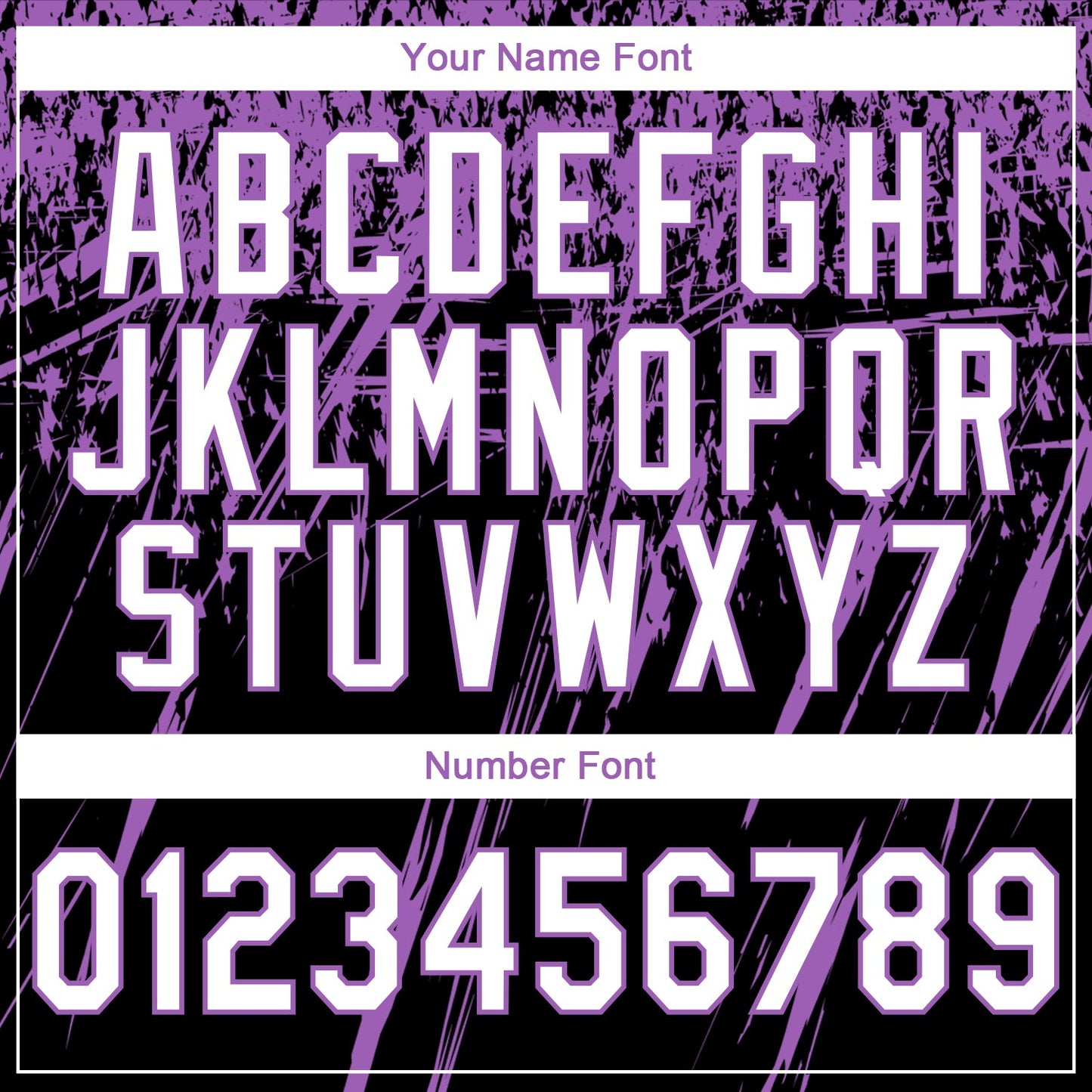 Custom Stitched Black White-Medium Purple 3D Pattern Design Splash Grunge Art Sports Pullover Sweatshirt Hoodie view 4