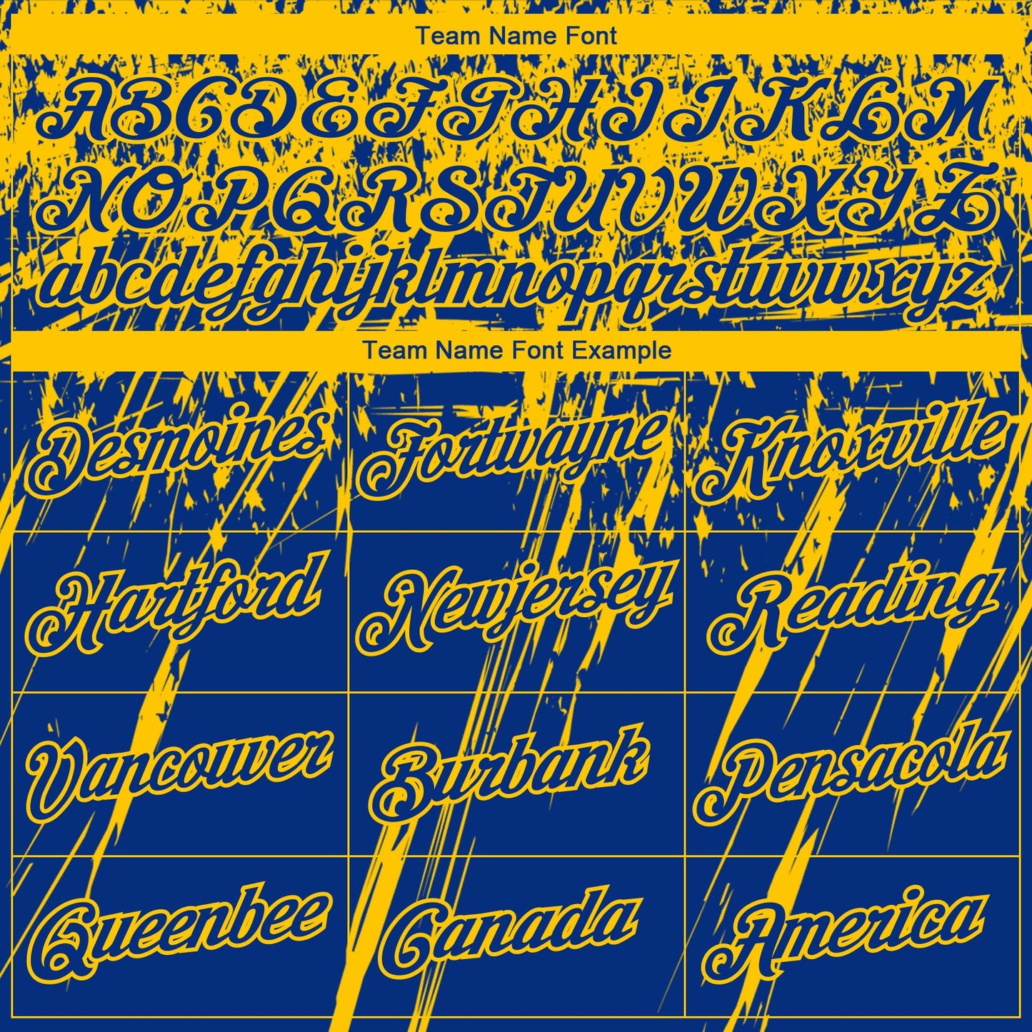 Custom Stitched Royal Yellow 3D Pattern Design Splash Grunge Art Sports Pullover Sweatshirt Hoodie view 3