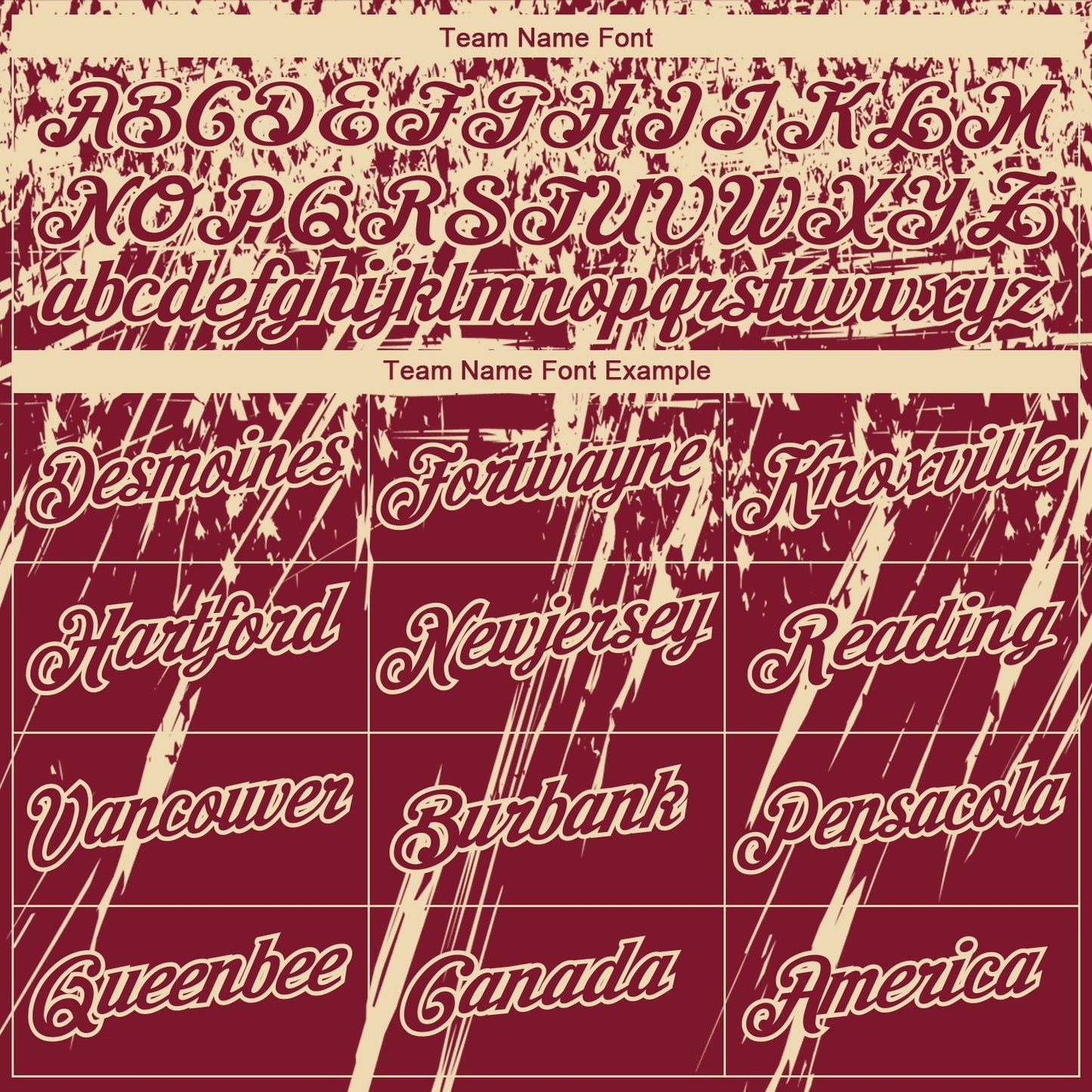 Custom Stitched Crimson Cream 3D Pattern Design Splash Grunge Art Sports Pullover Sweatshirt Hoodie view 3