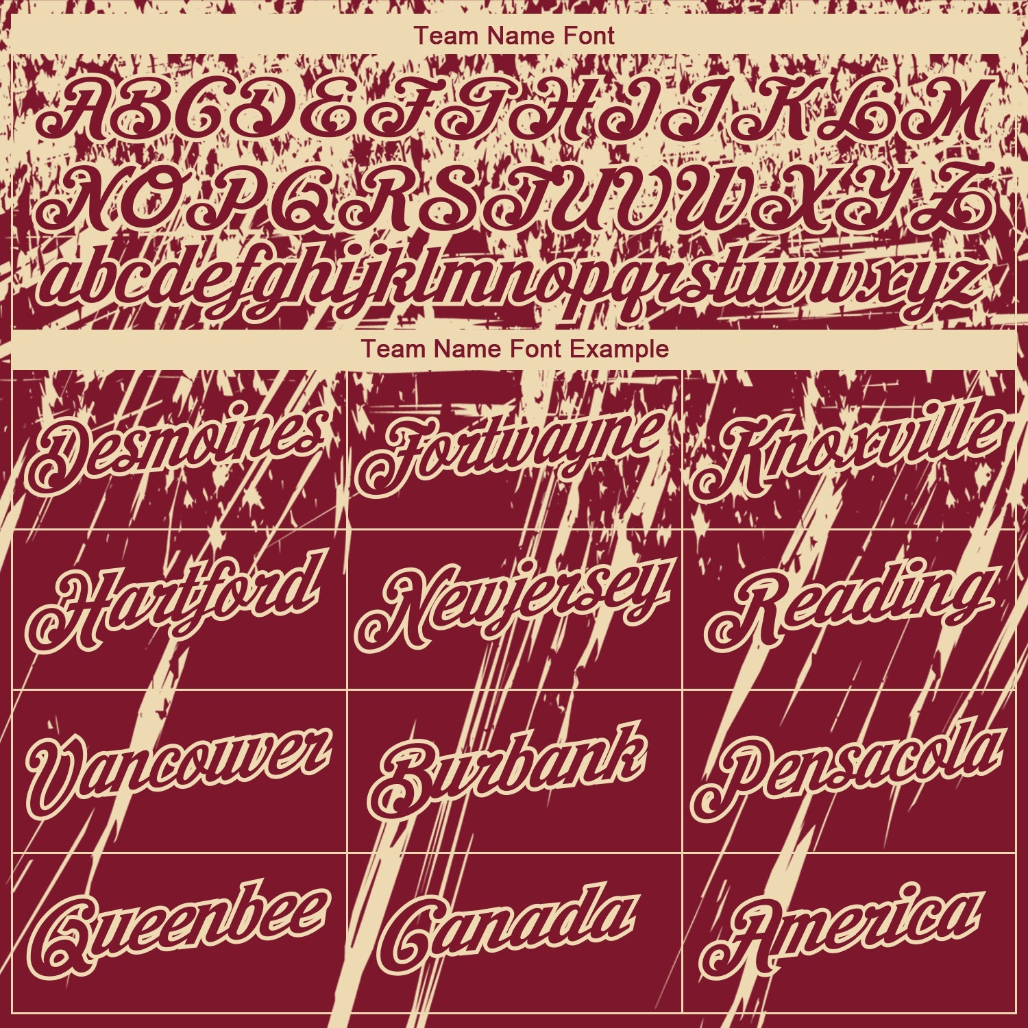 Custom Stitched Crimson Cream 3D Pattern Design Splash Grunge Art Sports Pullover Sweatshirt Hoodie view 3
