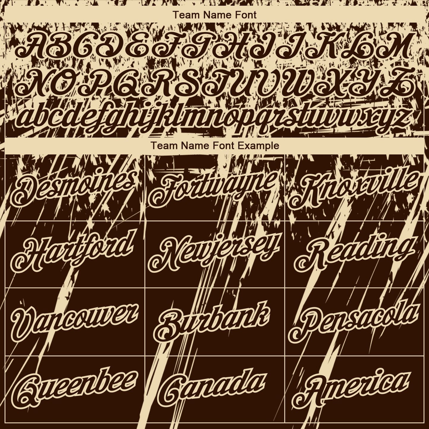 Custom Stitched Brown Cream 3D Pattern Design Splash Grunge Art Sports Pullover Sweatshirt Hoodie view 3