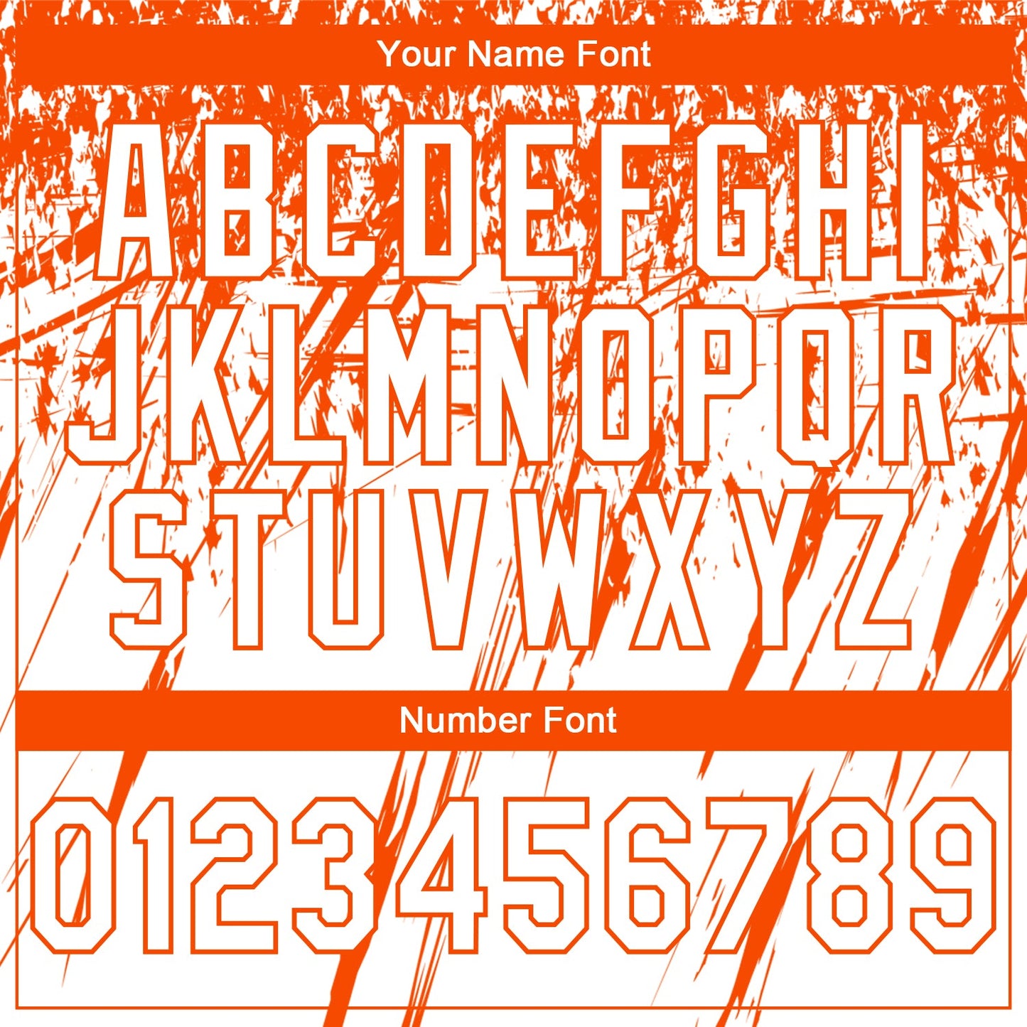 Custom Stitched White Orange 3D Pattern Design Splash Grunge Art Sports Pullover Sweatshirt Hoodie view 4