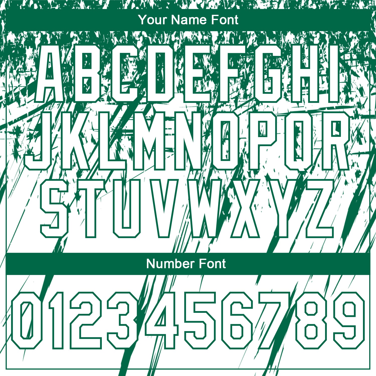 Custom Stitched White Kelly Green 3D Pattern Design Splash Grunge Art Sports Pullover Sweatshirt Hoodie view 4