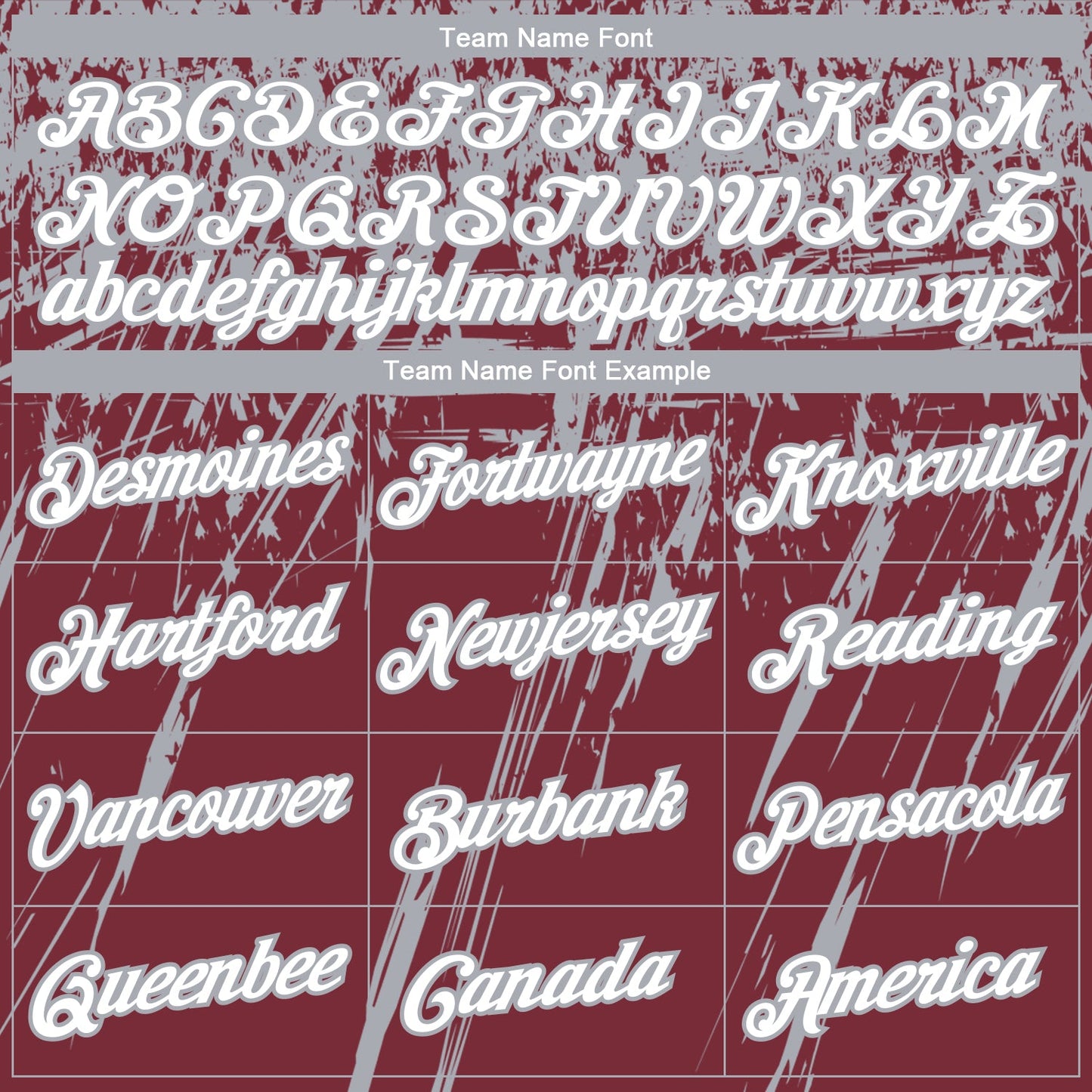 Custom Stitched Burgundy White-Gray 3D Pattern Design Splash Grunge Art Sports Pullover Sweatshirt Hoodie view 3