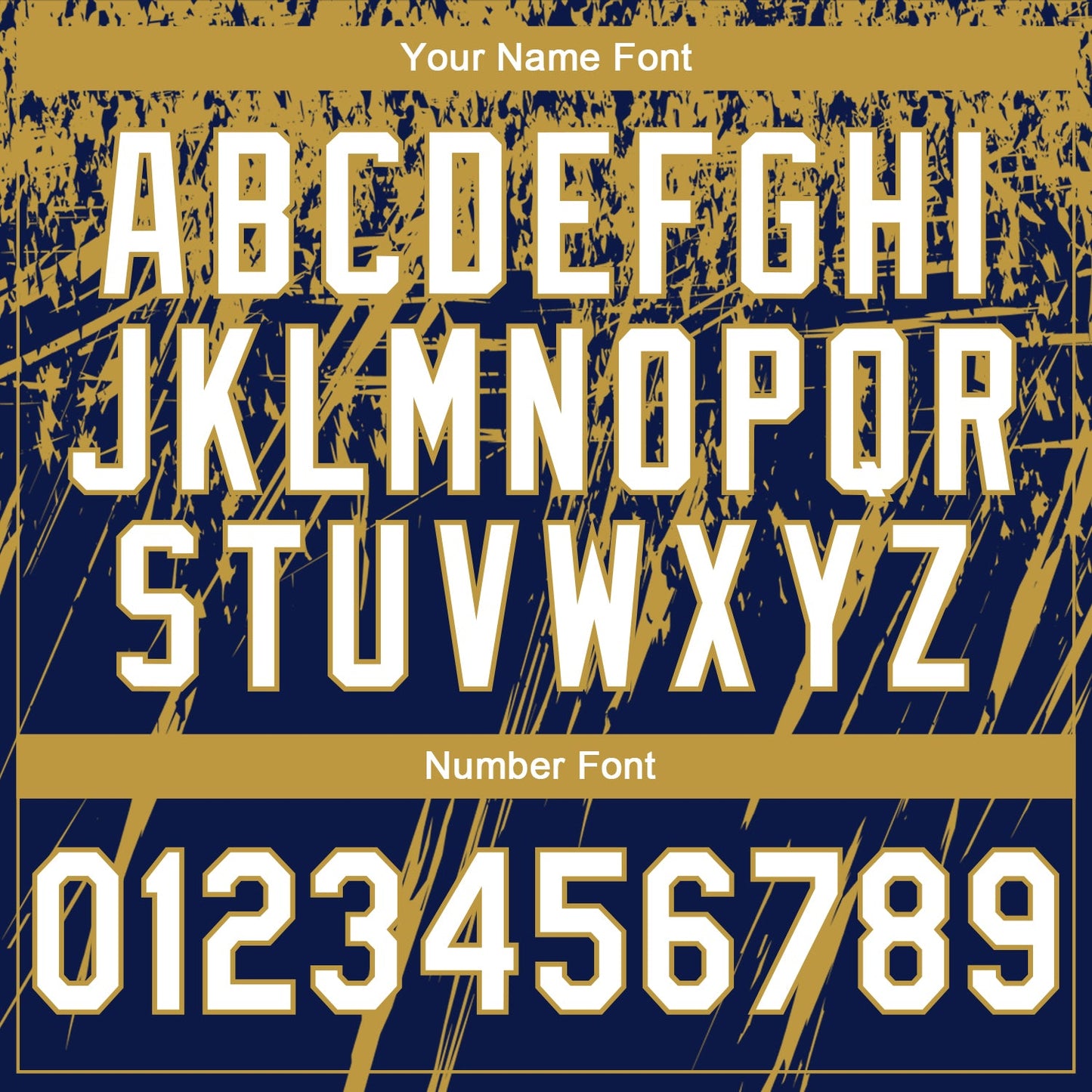 Custom Stitched Navy White-Old Gold 3D Pattern Design Splash Grunge Art Sports Pullover Sweatshirt Hoodie view 4
