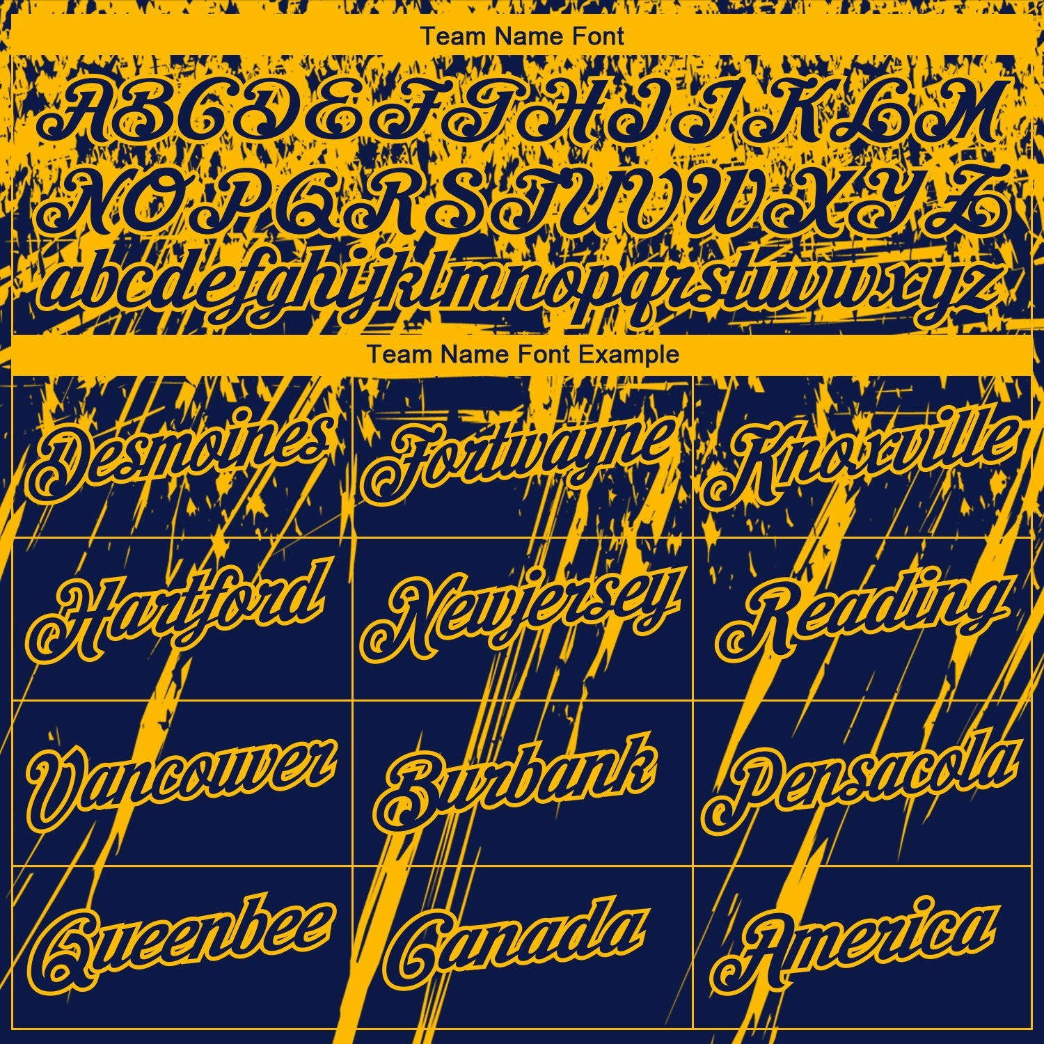 Custom Stitched Navy Gold 3D Pattern Design Splash Grunge Art Sports Pullover Sweatshirt Hoodie view 3