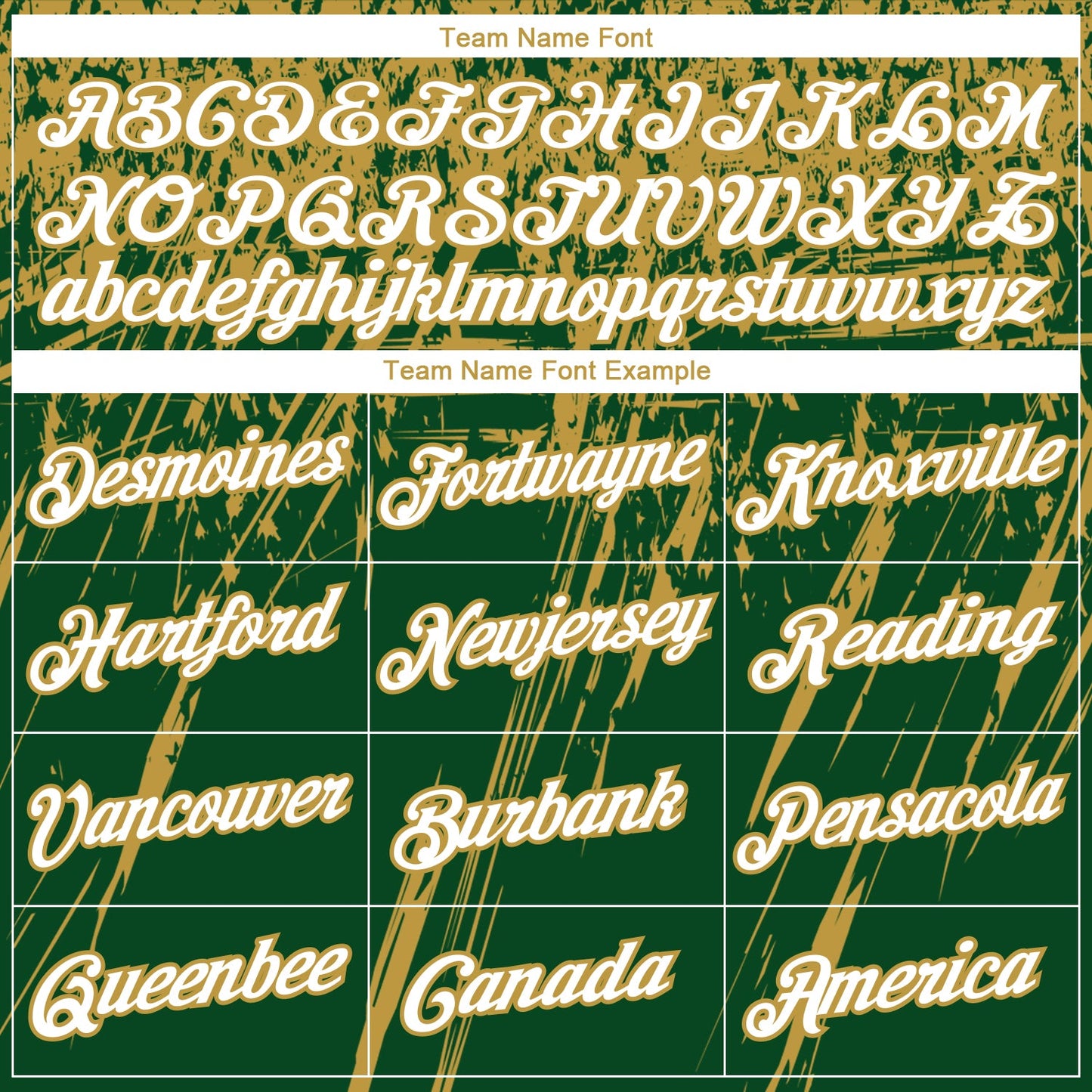 Custom Stitched Green White-Old Gold 3D Pattern Design Splash Grunge Art Sports Pullover Sweatshirt Hoodie view 3