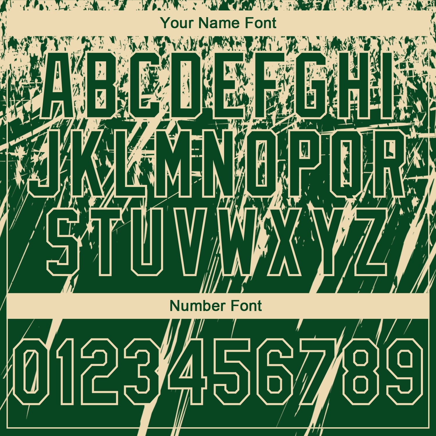Custom Stitched Green Cream 3D Pattern Design Splash Grunge Art Sports Pullover Sweatshirt Hoodie view 4