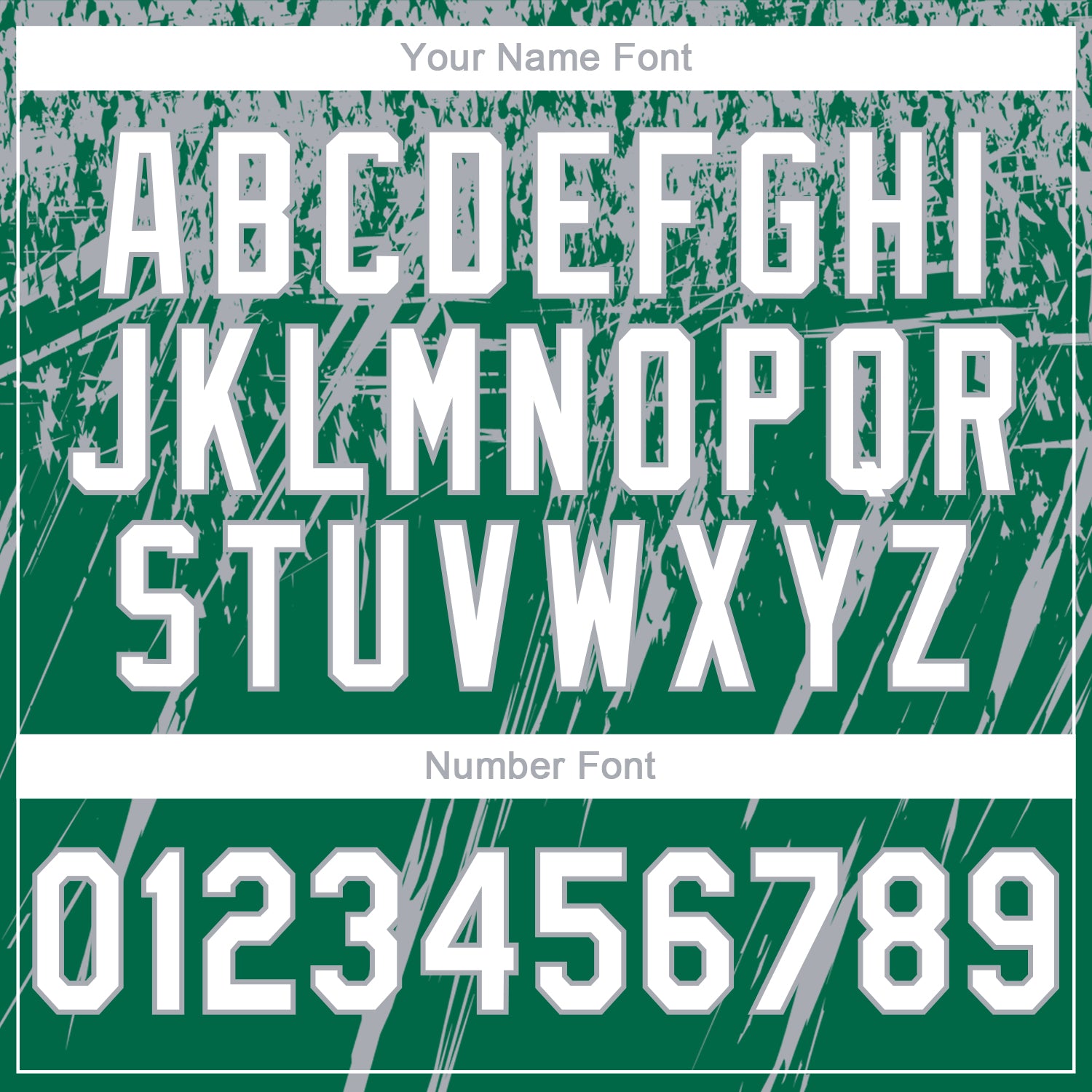 Custom Stitched Kelly Green White-Gray 3D Pattern Design Splash Grunge Art Sports Pullover Sweatshirt Hoodie view 4