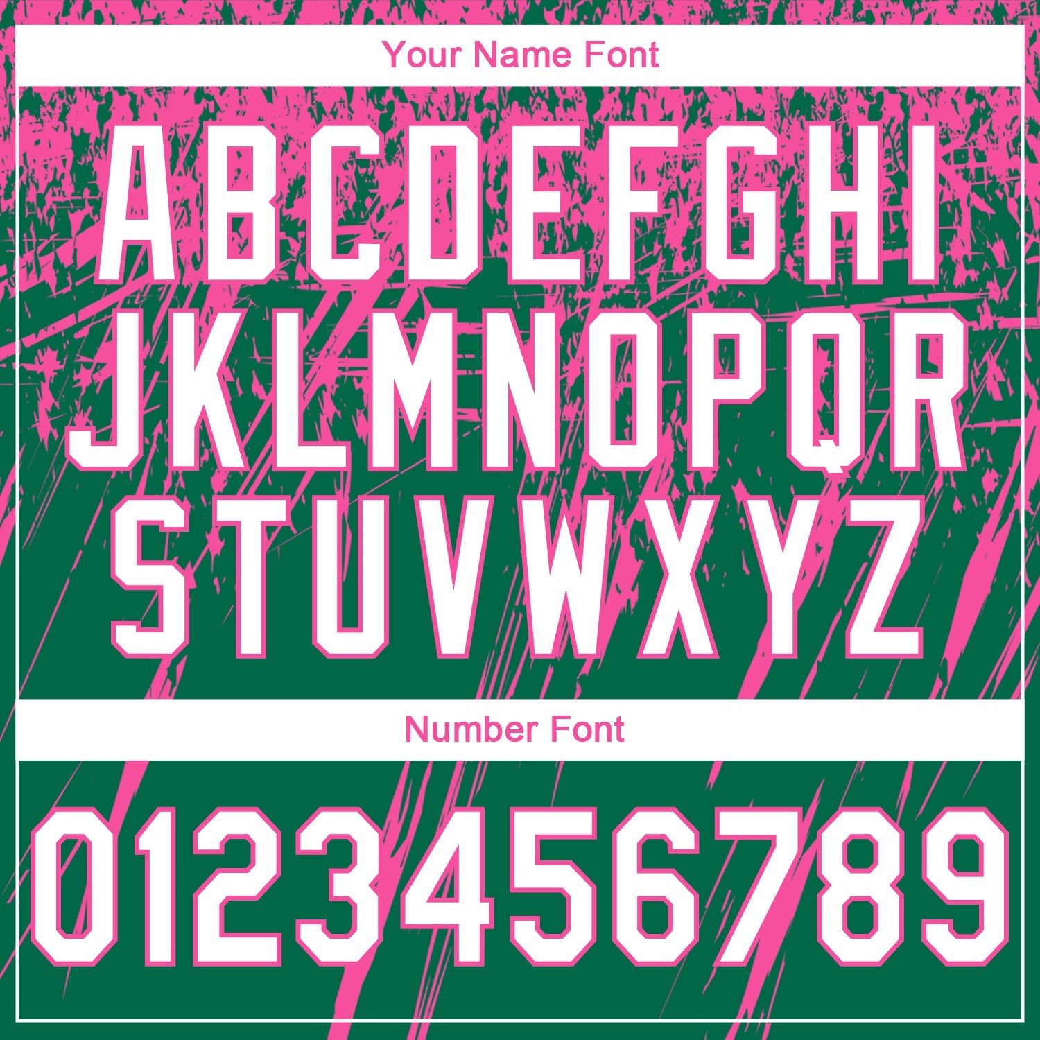 Custom Stitched Kelly Green White-Pink 3D Pattern Design Splash Grunge Art Sports Pullover Sweatshirt Hoodie view 4