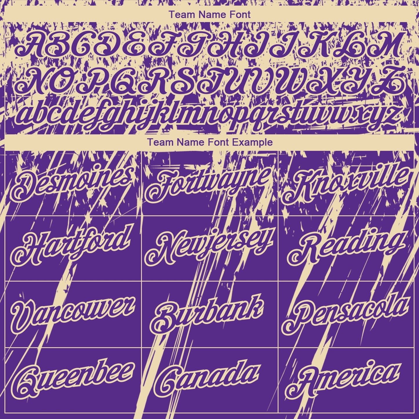 Custom Stitched Purple Cream 3D Pattern Design Splash Grunge Art Sports Pullover Sweatshirt Hoodie view 3