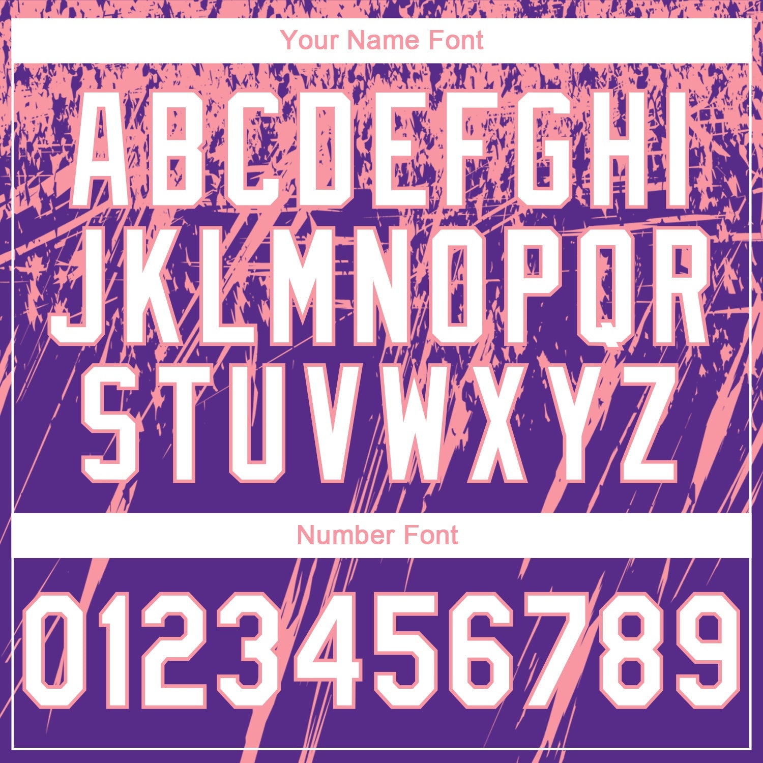 Custom Stitched Purple White-Medium Pink 3D Pattern Design Splash Grunge Art Sports Pullover Sweatshirt Hoodie view 4