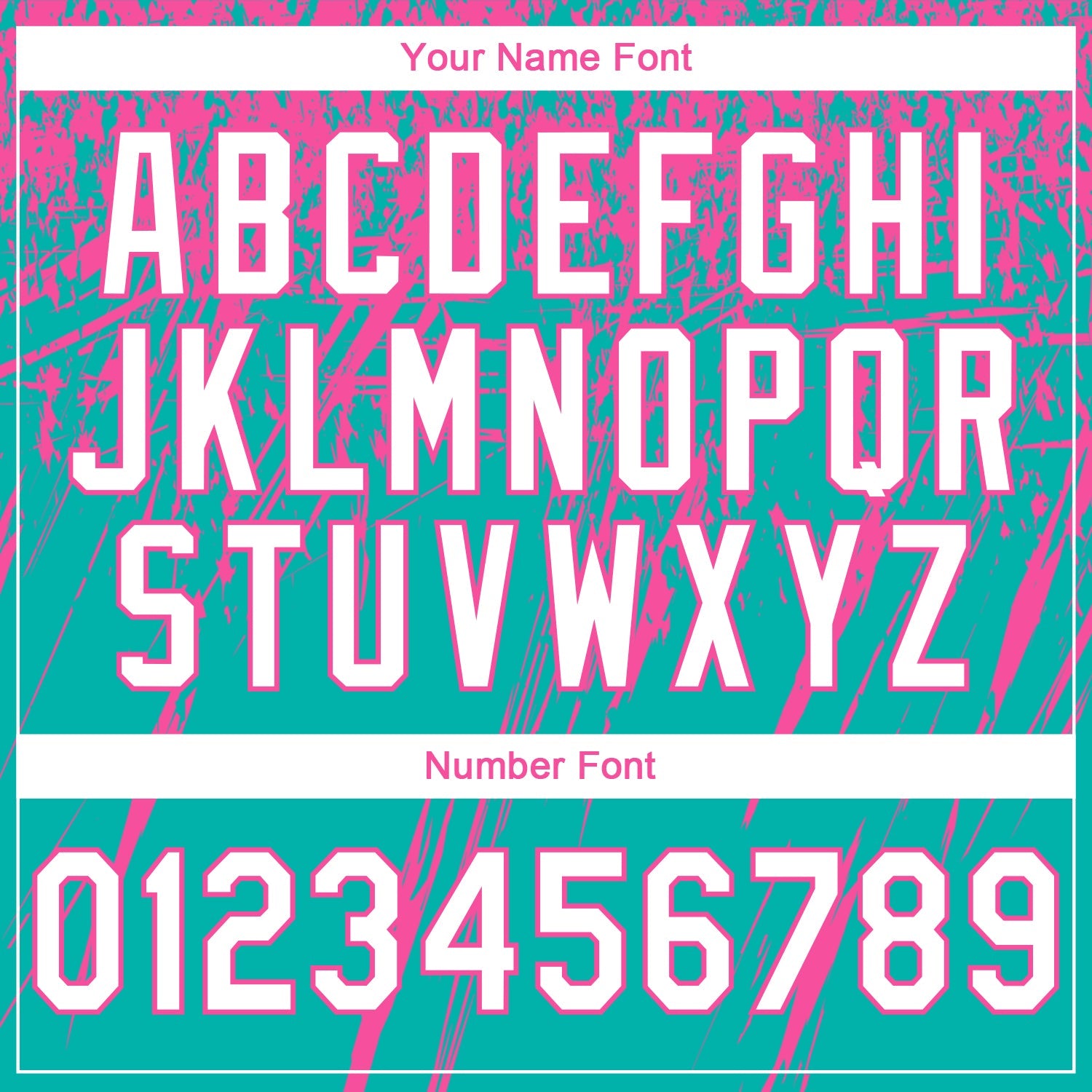 Custom Stitched Aqua White-Pink 3D Pattern Design Splash Grunge Art Sports Pullover Sweatshirt Hoodie view 4