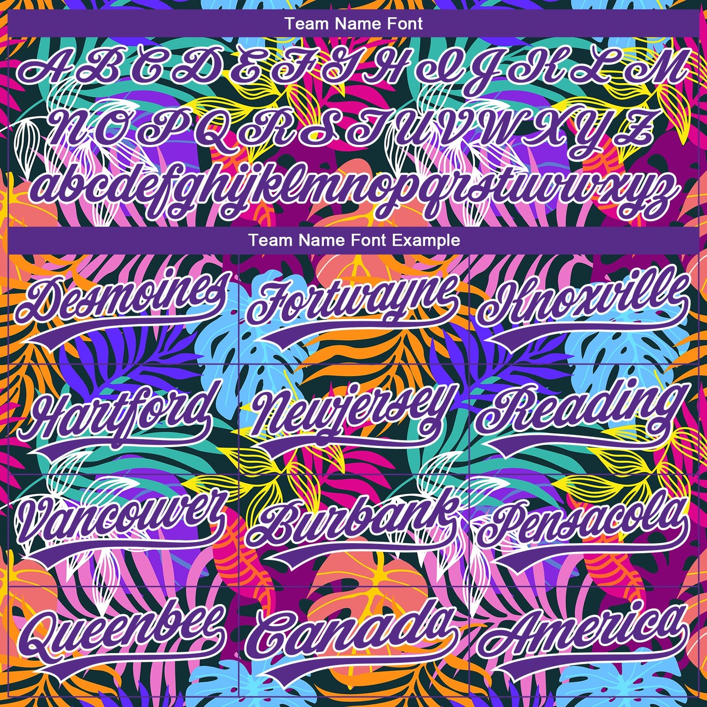 Custom Stitched Purple White 3D Hawaii Palm Trees Sports Pullover Sweatshirt Hoodie view 3