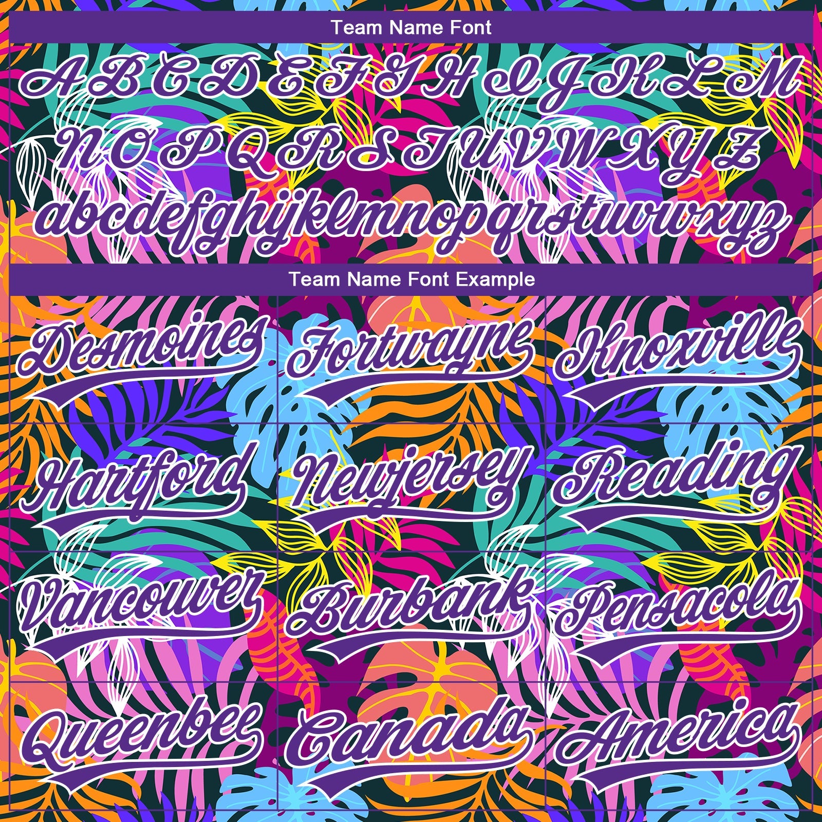 Custom Stitched Purple White 3D Hawaii Palm Trees Sports Pullover Sweatshirt Hoodie view 3
