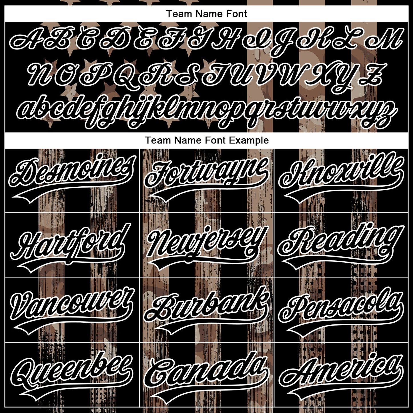 Custom Stitched Black Camo-White 3D American Flag Sports Pullover Sweatshirt Hoodie view 3
