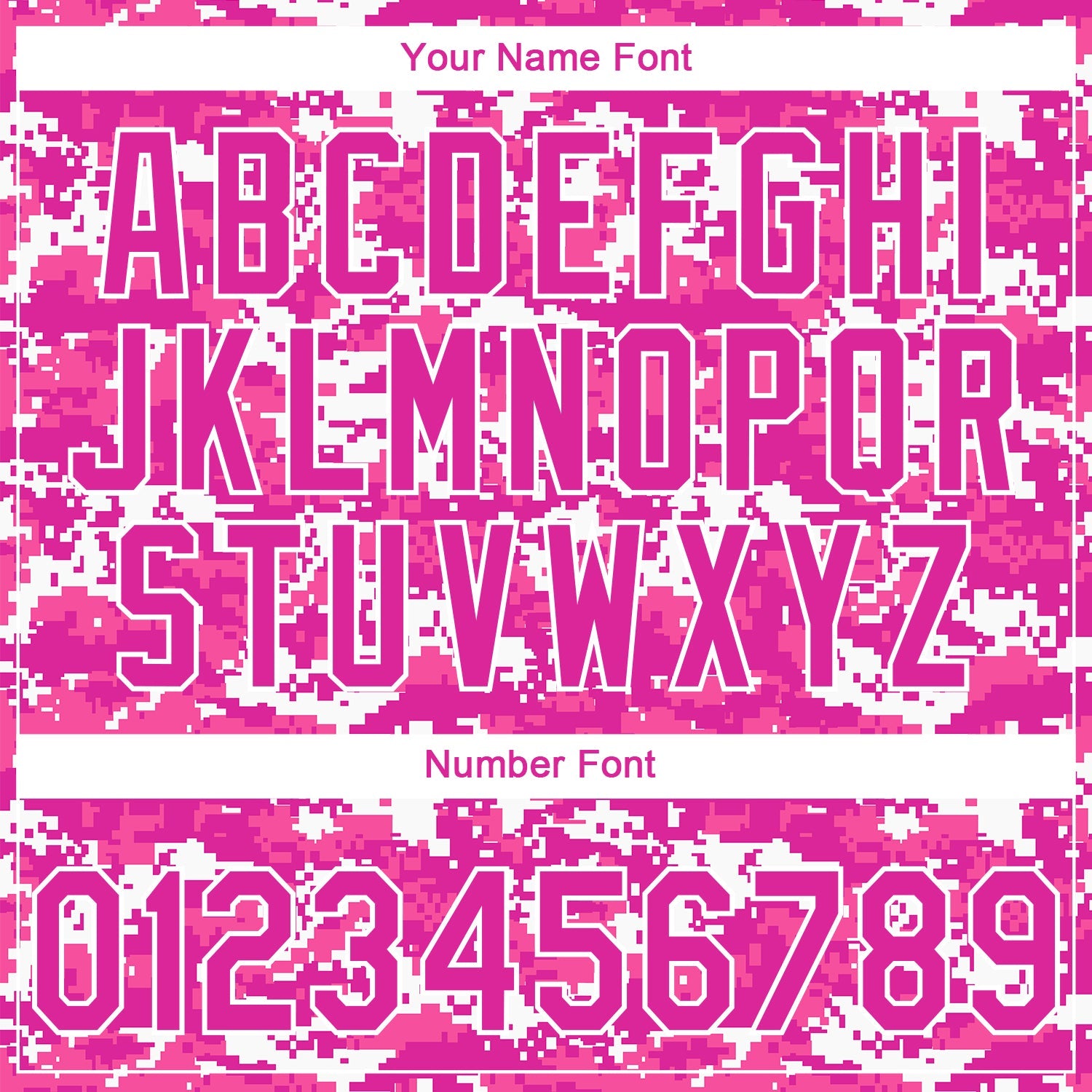 Custom Stitched Camo Deep Pink-White 3D Sports Pullover Sweatshirt Salute To Service Hoodie view 4