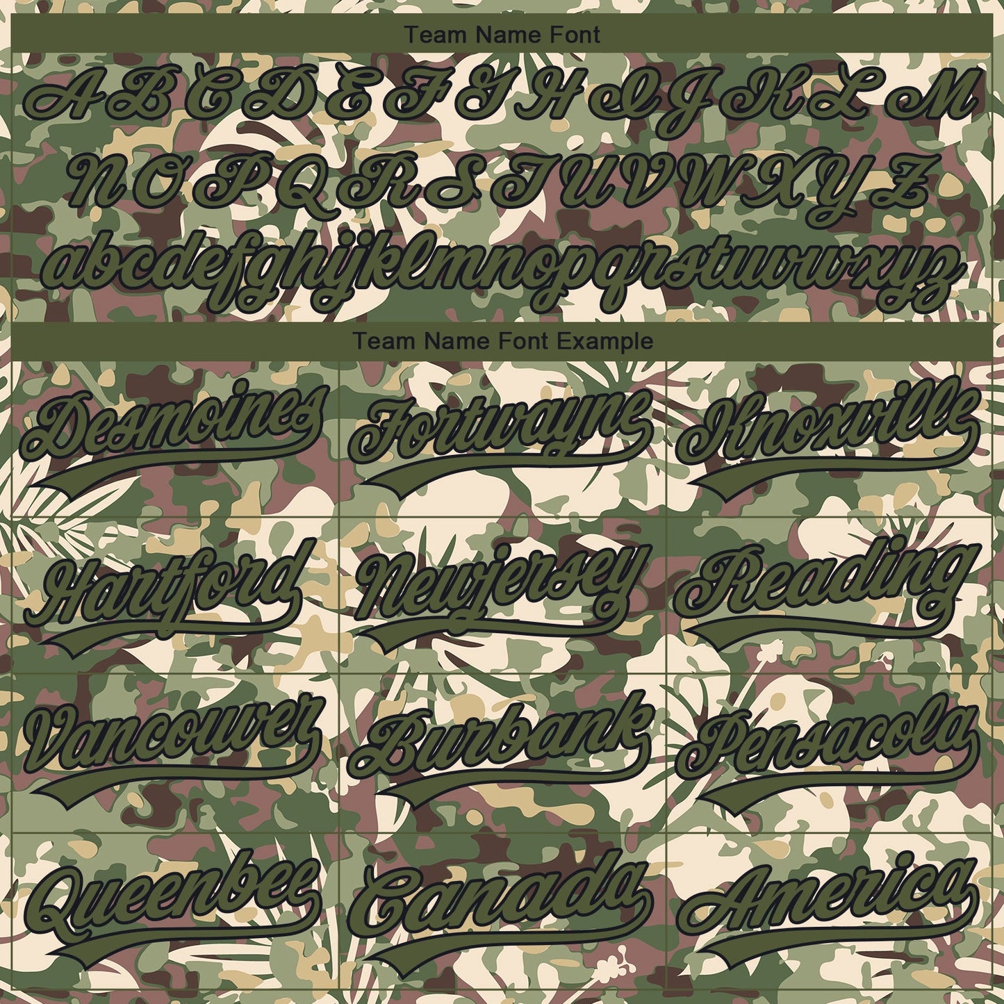 Custom Stitched Camo Olive-Black 3D Hawaii Palm Plant Sports Pullover Sweatshirt Salute To Service Hoodie view 3