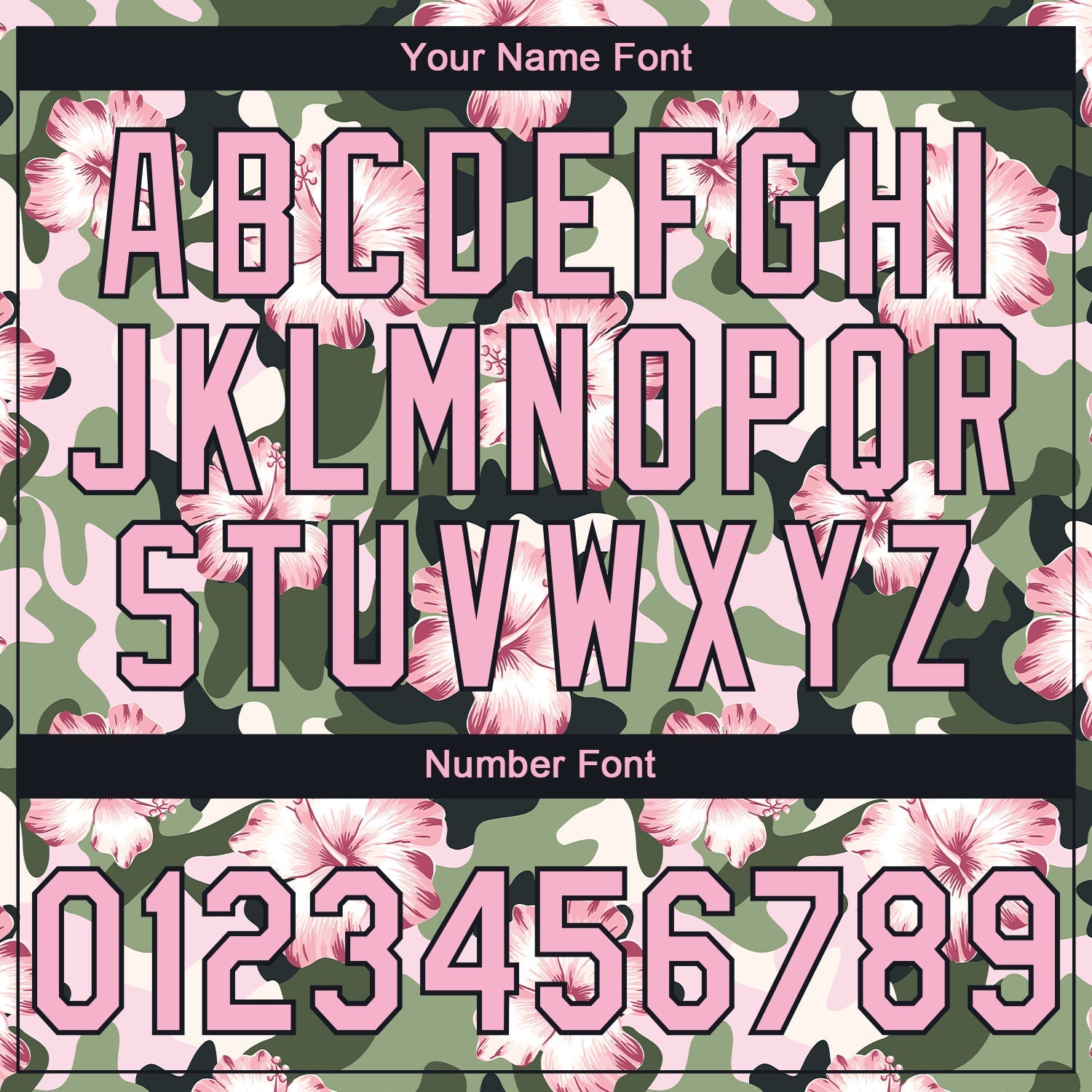 Custom Stitched Camo Light Pink-Black 3D Hibiscus Flower Sports Pullover Sweatshirt Salute To Service Hoodie view 4