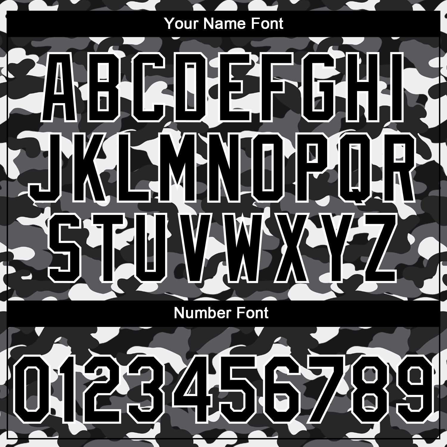 Custom Stitched Camo Black-White 3D Sports Pullover Sweatshirt Salute To Service Hoodie view 4