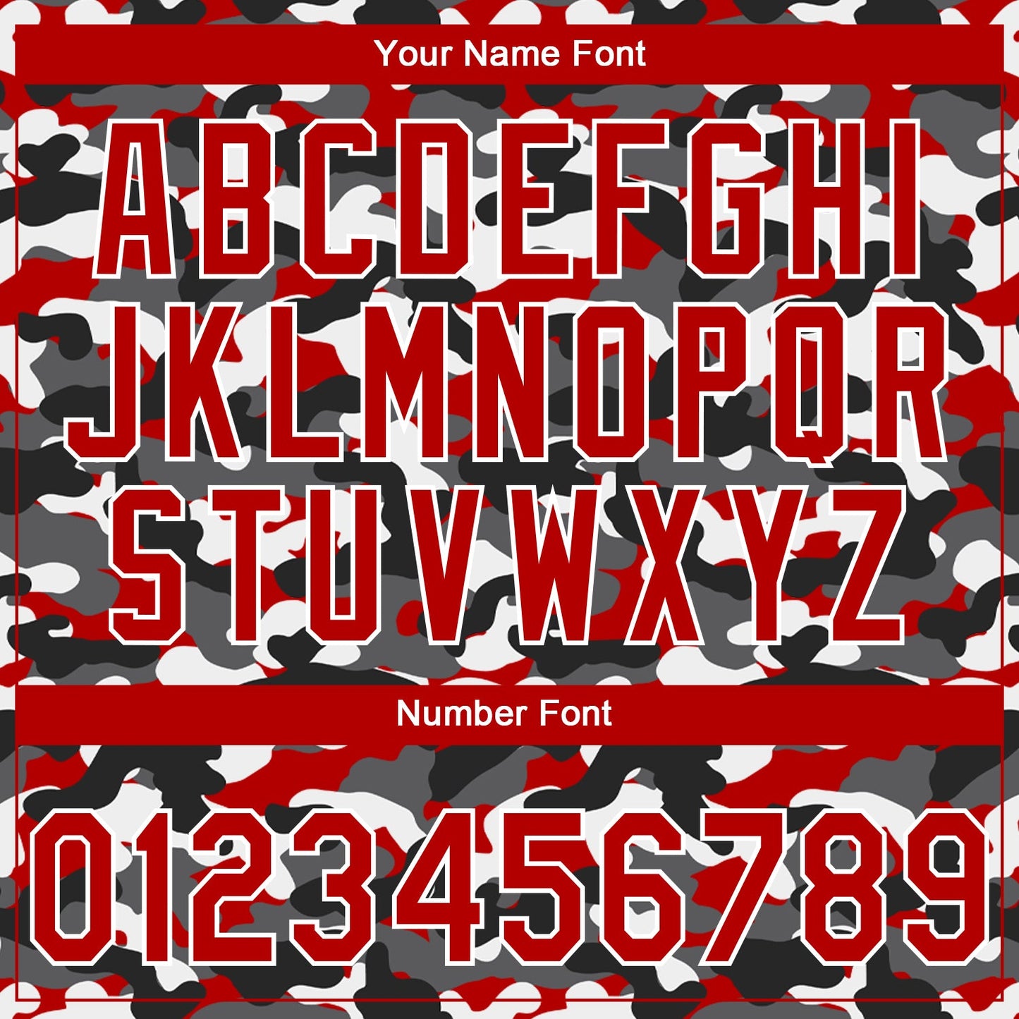 Custom Stitched Camo Red-White 3D Sports Pullover Sweatshirt Salute To Service Hoodie view 4
