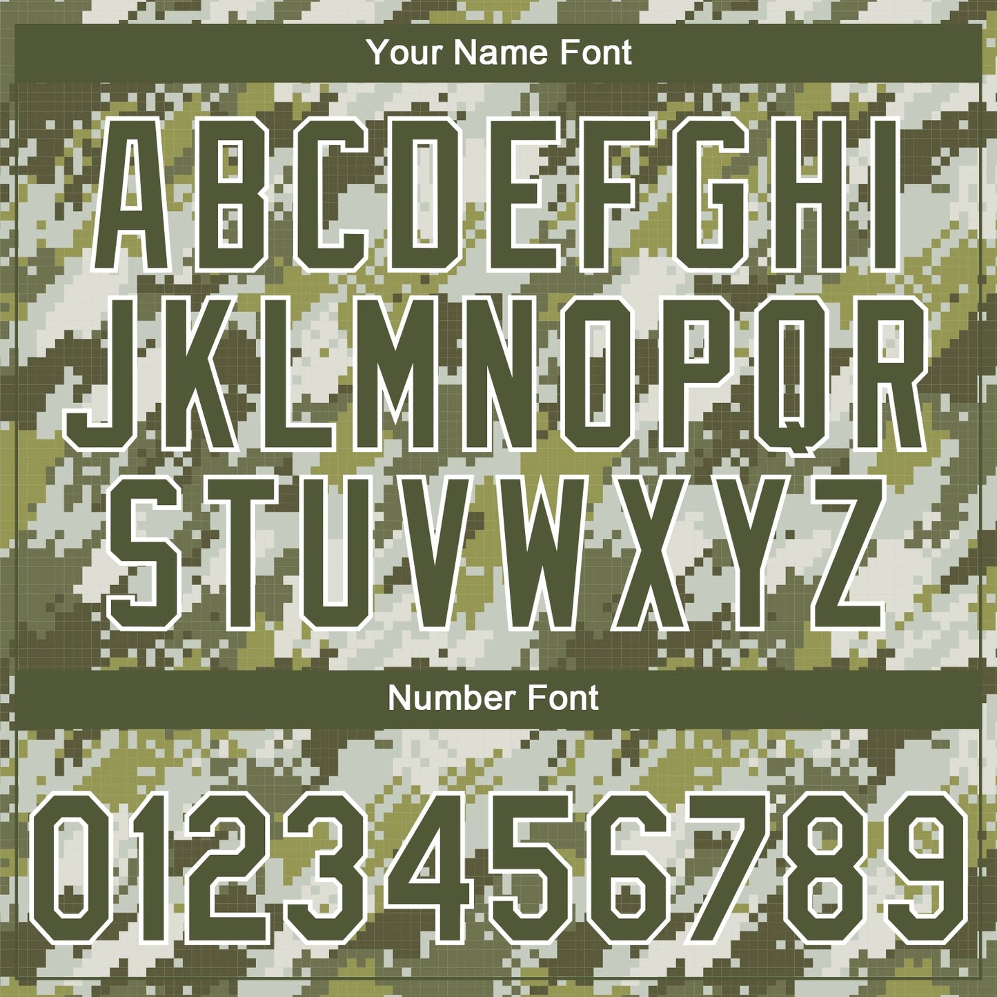 Custom Stitched Camo Olive-White 3D Sports Pullover Sweatshirt Salute To Service Hoodie view 4