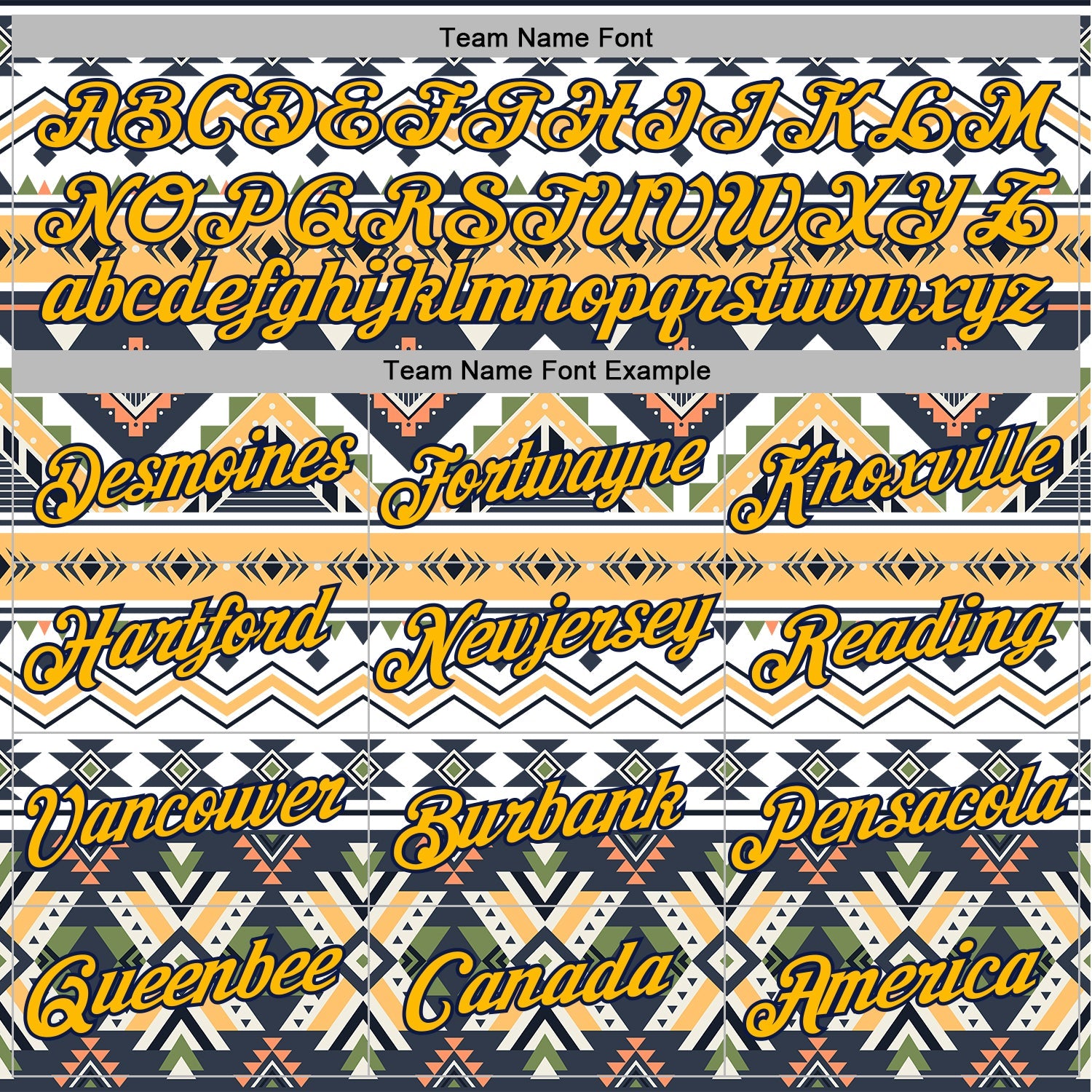 Custom Stitched White Gold Gray Green-Navy 3D Mexico Aztec Pattern Sports Pullover Sweatshirt Hoodie view 3