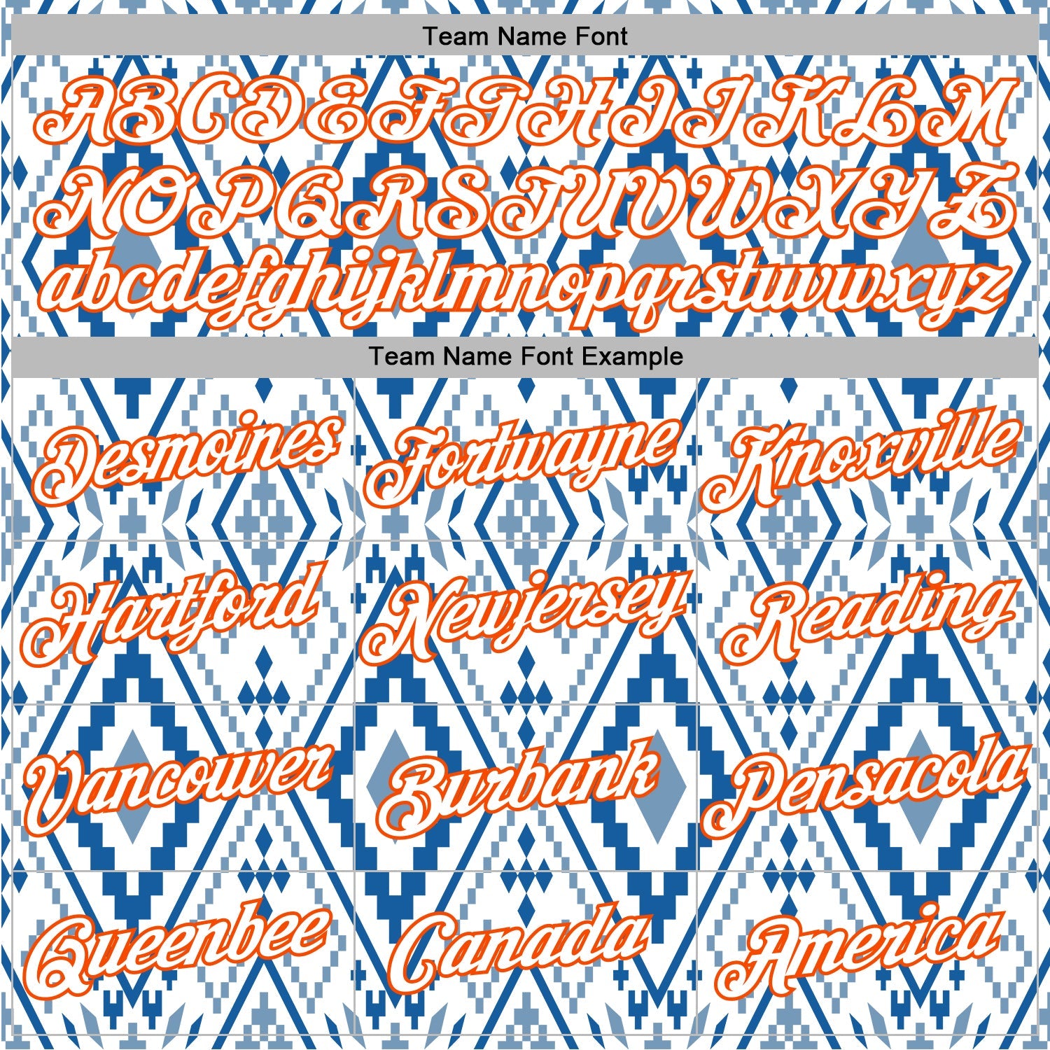 Custom Stitched White Blue-Orange 3D Mexico Aztec Pattern Sports Pullover Sweatshirt Hoodie view 3