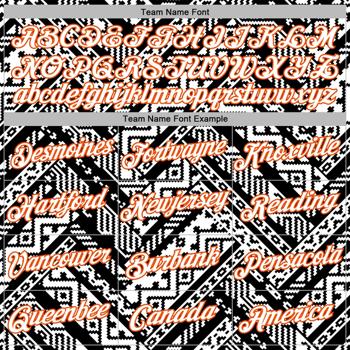 Custom Stitched White Black-Orange 3D Mexico Aztec Pattern Sports Pullover Sweatshirt Hoodie view 3