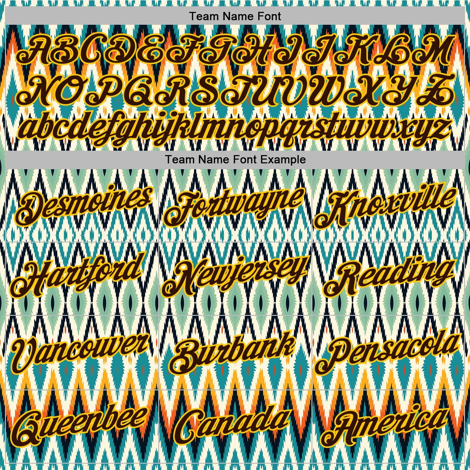 Custom Stitched White Brown Blue-Yellow 3D Mexico Aztec Pattern Sports Pullover Sweatshirt Hoodie view 3