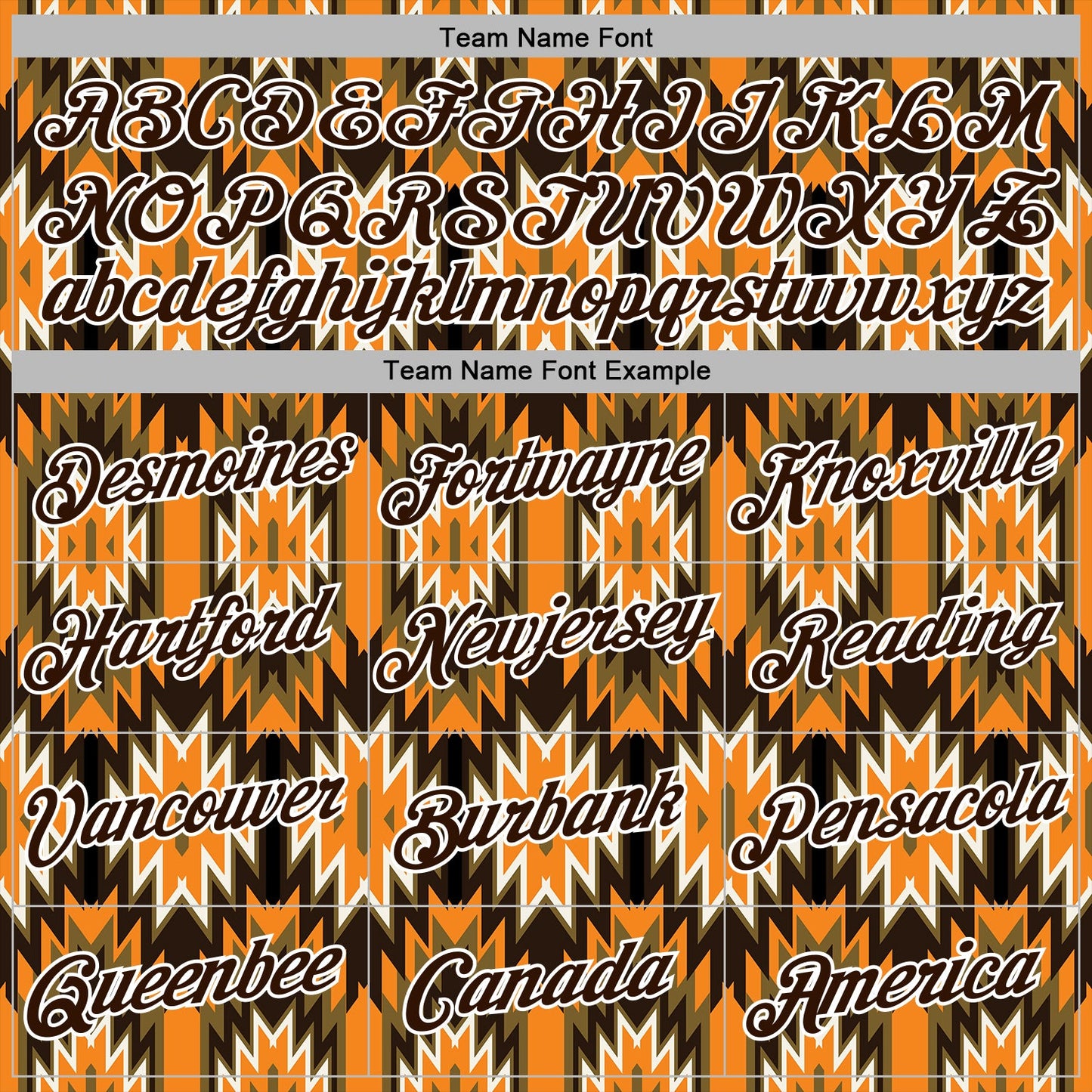 Custom Stitched Black Brown Orange Green-White 3D Mexico Aztec Pattern Sports Pullover Sweatshirt Hoodie view 3
