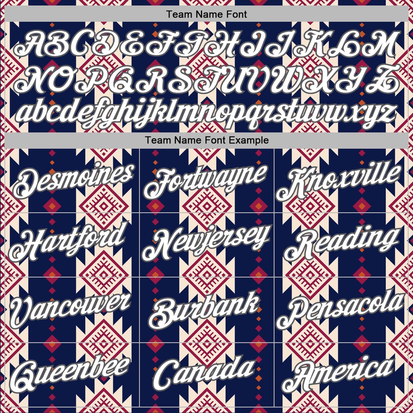 Custom Stitched Navy White Cream Red-Steel Gray 3D Mexico Aztec Pattern Sports Pullover Sweatshirt Hoodie view 3