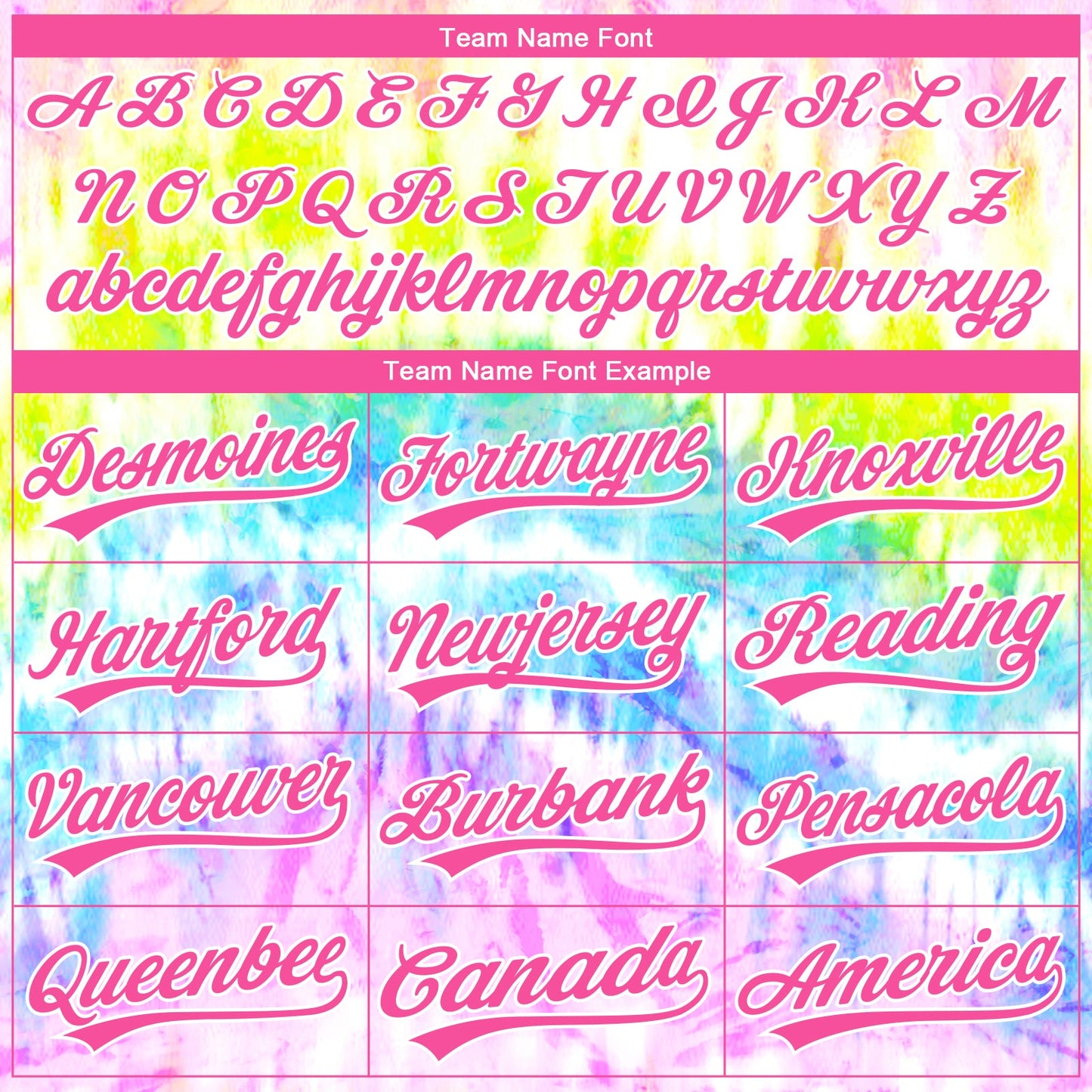 Custom Stitched Tie Dye Pink-White 3D Sports Pullover Sweatshirt Hoodie view 3