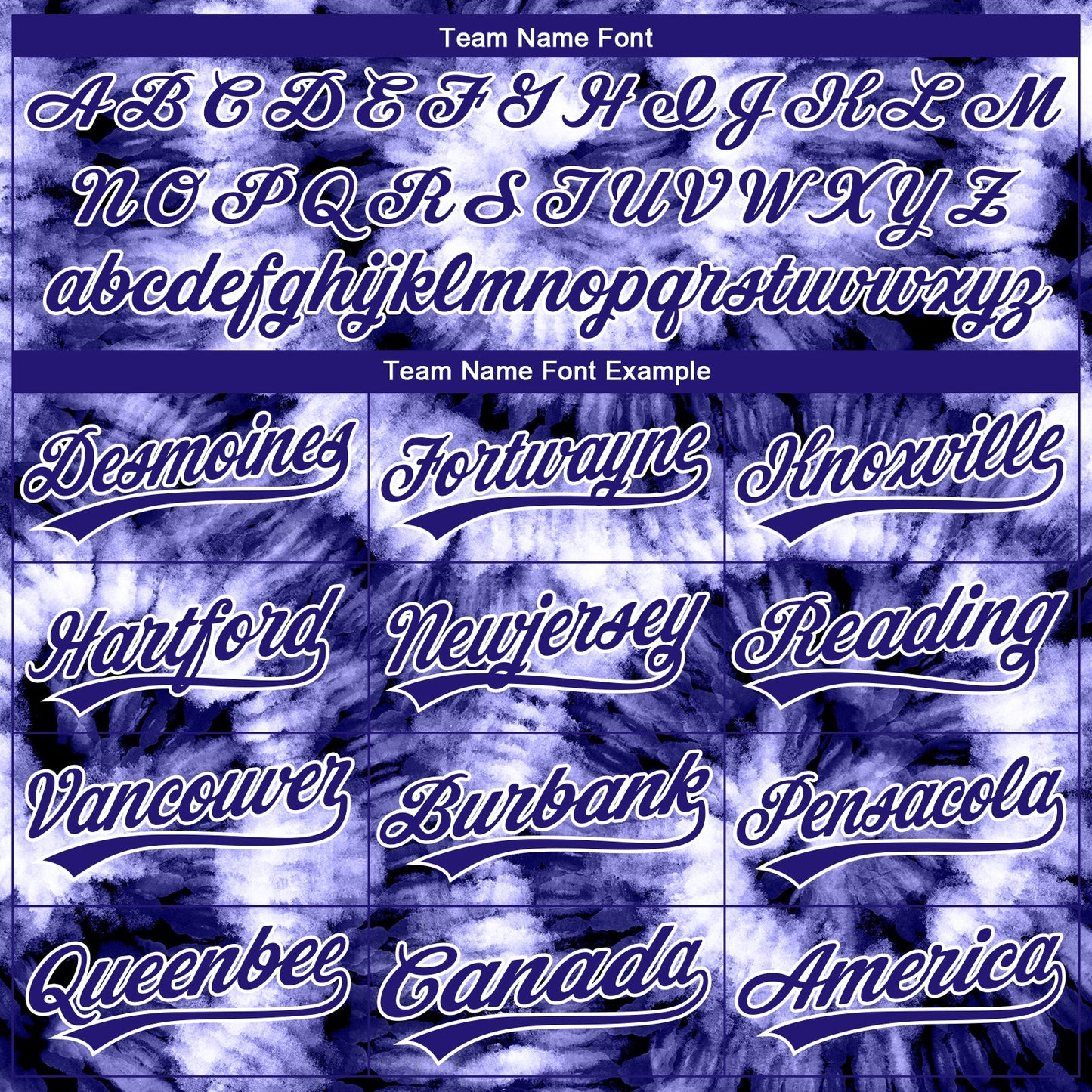 Custom Stitched Tie Dye Dark Purple-White 3D Sports Pullover Sweatshirt Hoodie view 3