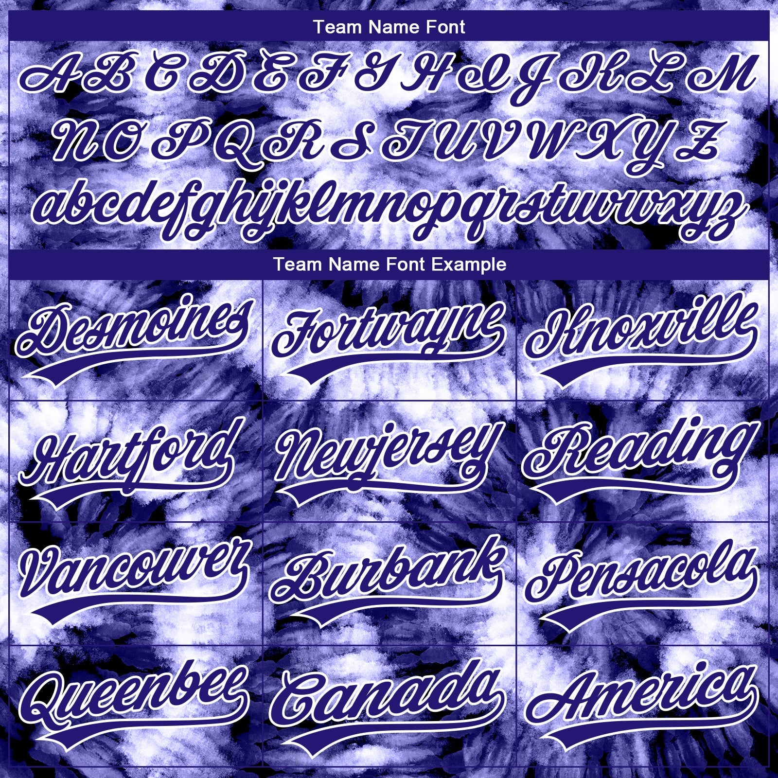 Custom Stitched Tie Dye Dark Purple-White 3D Sports Pullover Sweatshirt Hoodie view 3