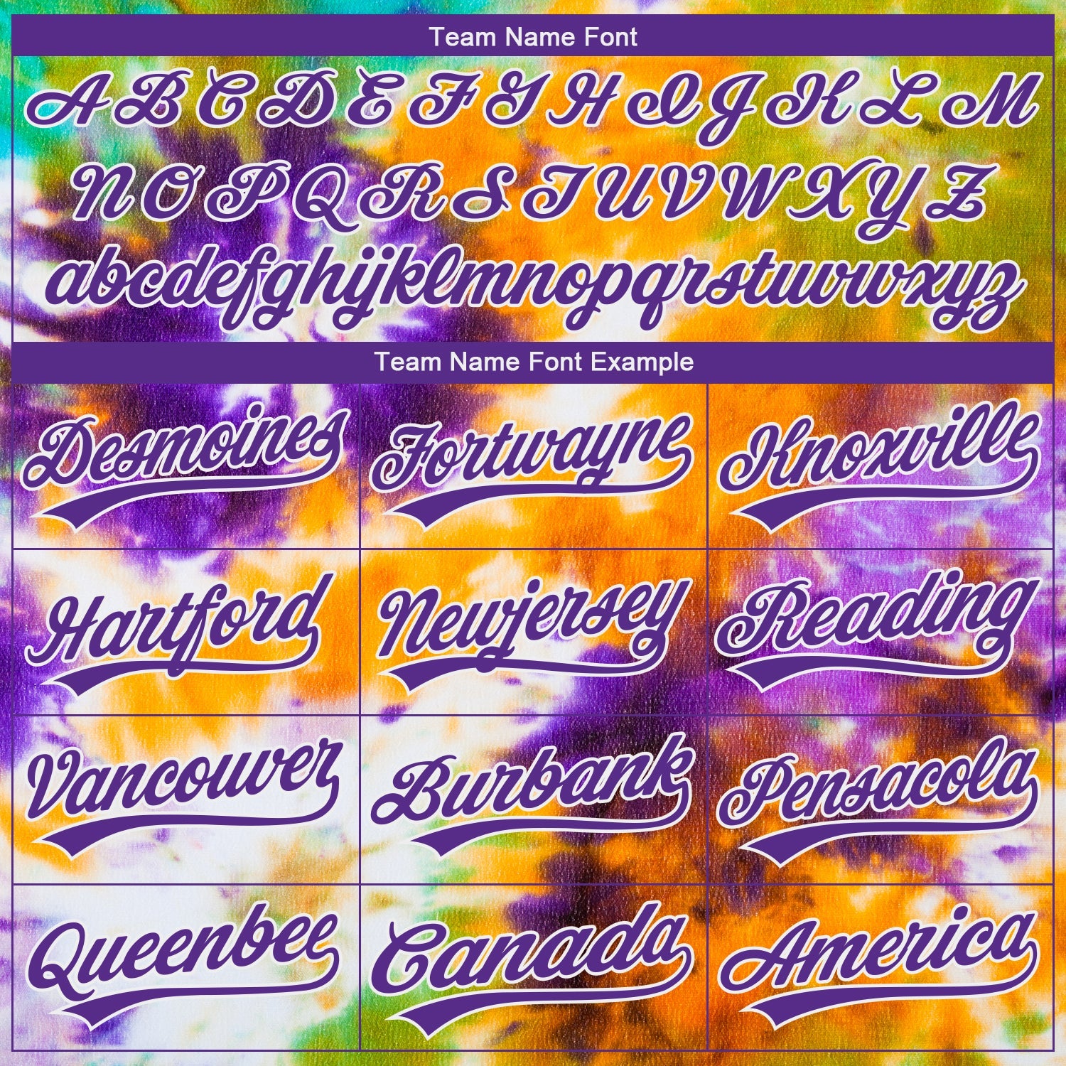 Custom Stitched Tie Dye Purple-White 3D Sports Pullover Sweatshirt Hoodie view 3