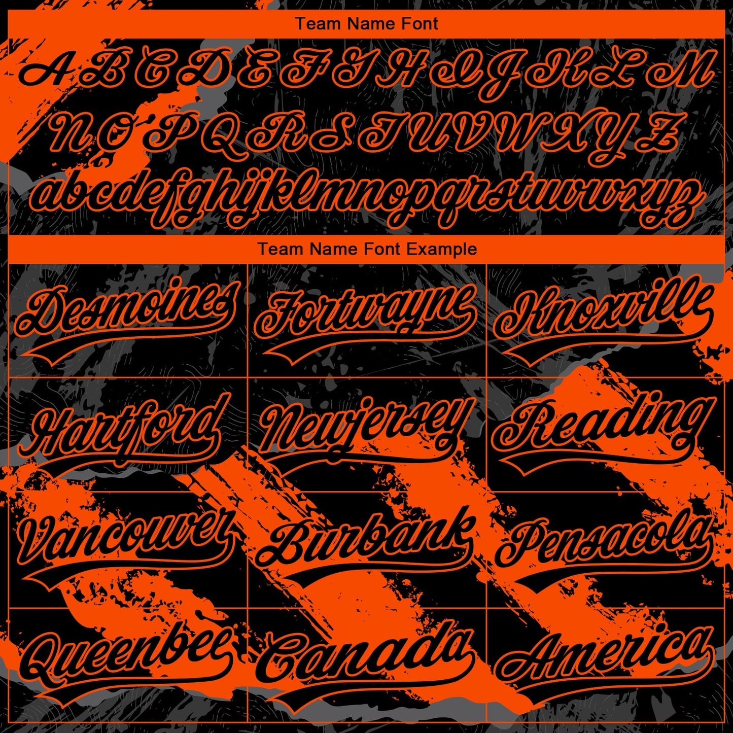 Custom Stitched Black Orange-Steel Gray 3D Pattern Design Splash Sports Pullover Sweatshirt Hoodie view 3