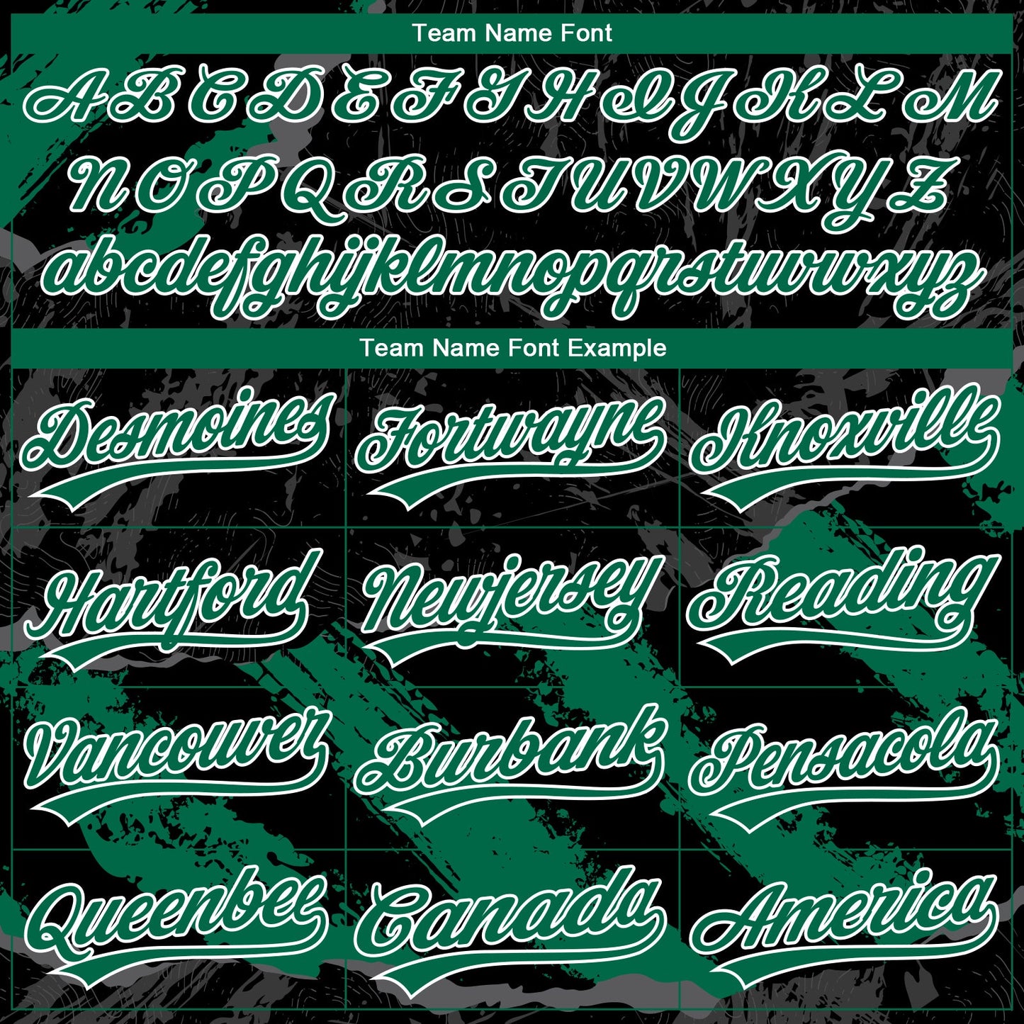 Custom Stitched Black Kelly Green Steel Gray-White 3D Pattern Design Splash Sports Pullover Sweatshirt Hoodie view 3