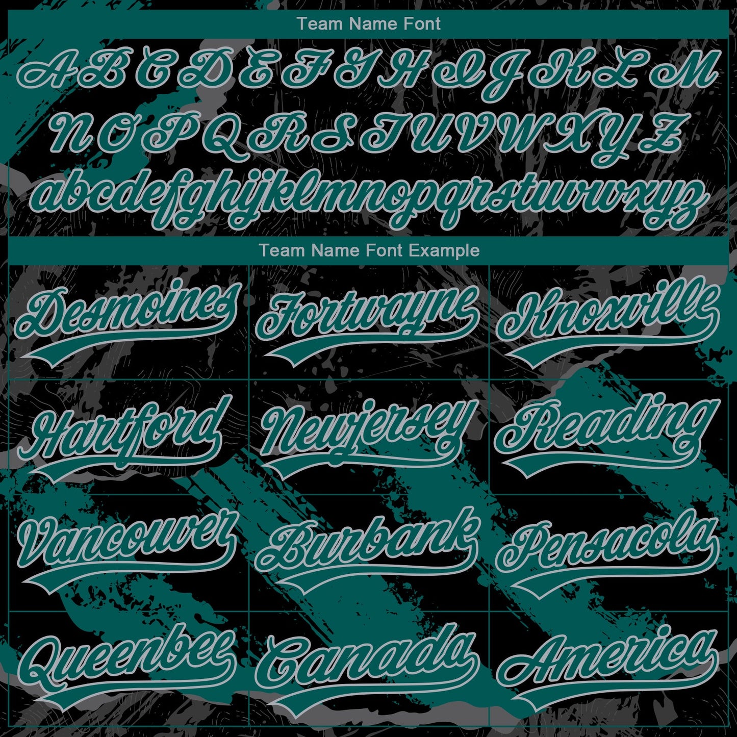Custom Stitched Black Midnight Green Steel Gray-Gray 3D Pattern Design Splash Sports Pullover Sweatshirt Hoodie view 3