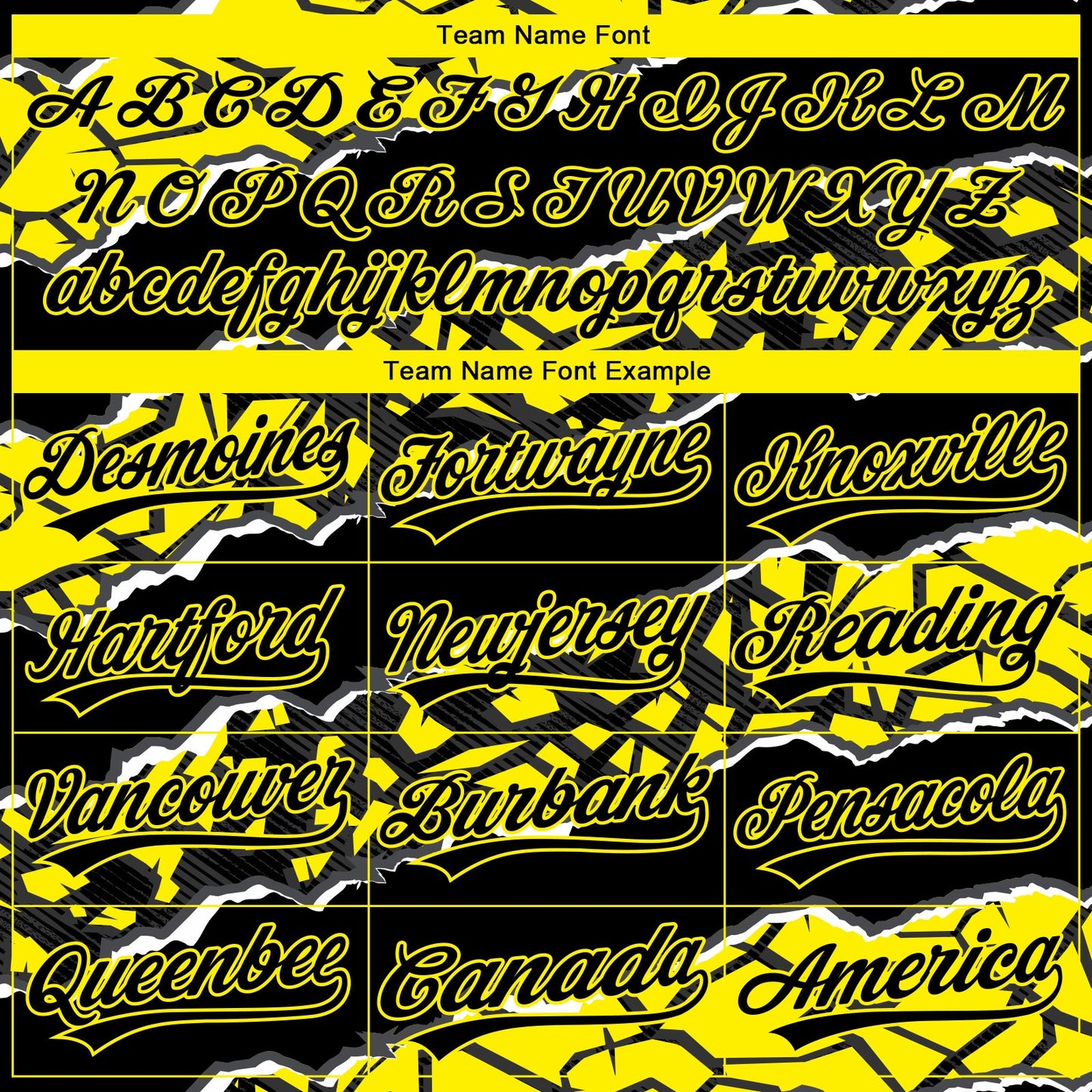 Custom Stitched Black Light Yellow-White 3D Pattern Design Torn Paper Style Sports Pullover Sweatshirt Hoodie view 3