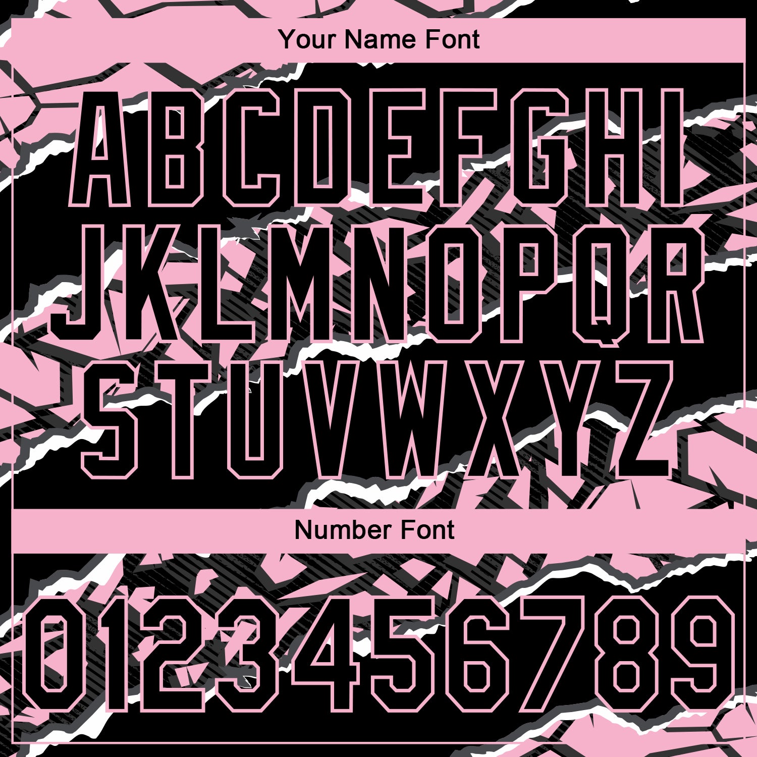 Custom Stitched Black Light Pink-White 3D Pattern Design Torn Paper Style Sports Pullover Sweatshirt Hoodie view 4