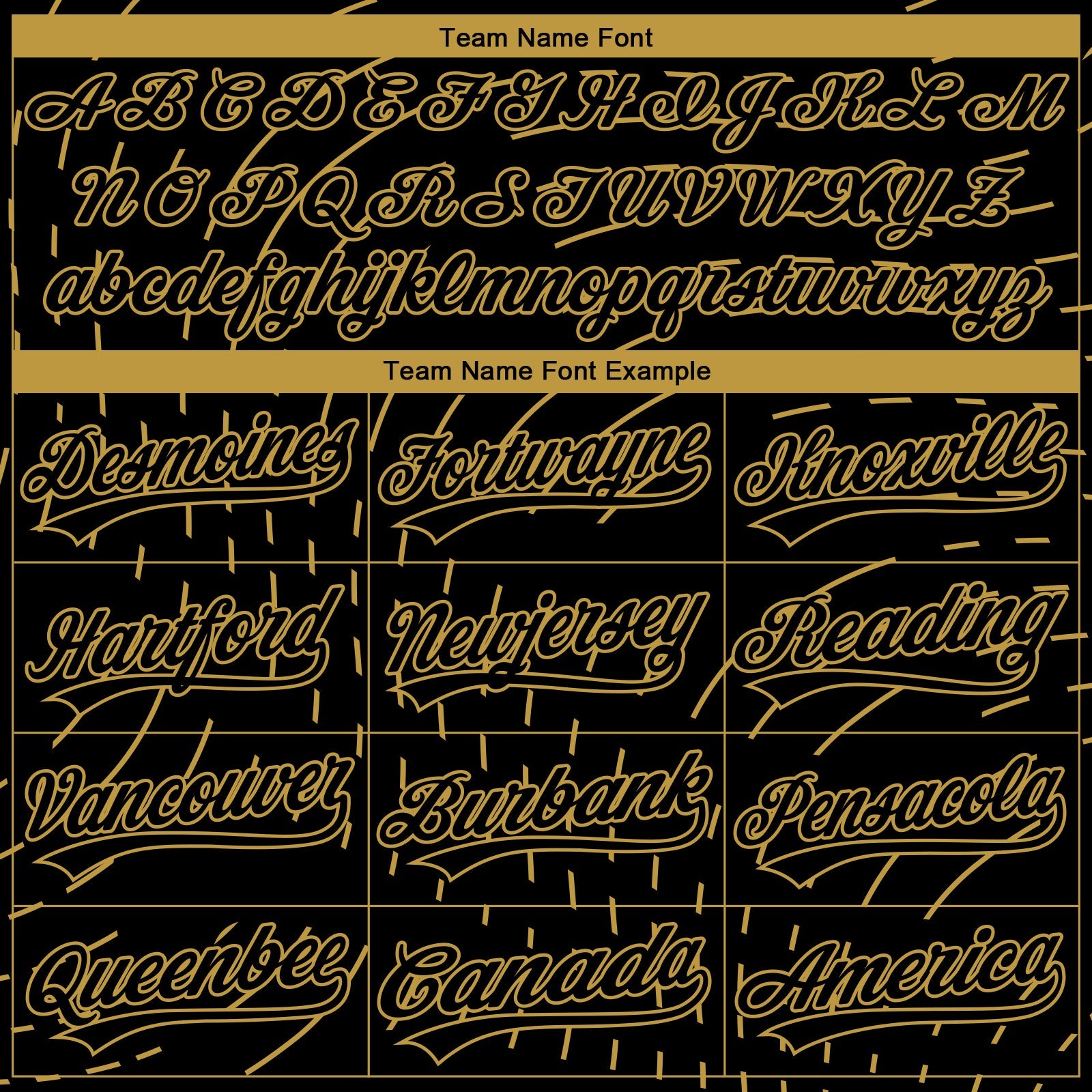 Custom Stitched Black Old Gold 3D Pattern Design Line Sportswear Pullover Sweatshirt Hoodie view 3