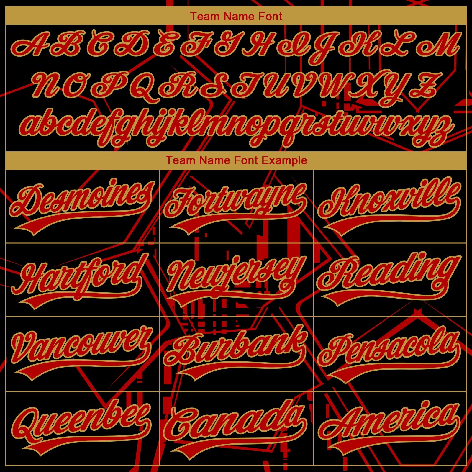 Custom Stitched Black Red-Old Gold 3D Pattern Design Line Sportswear Pullover Sweatshirt Hoodie view 3