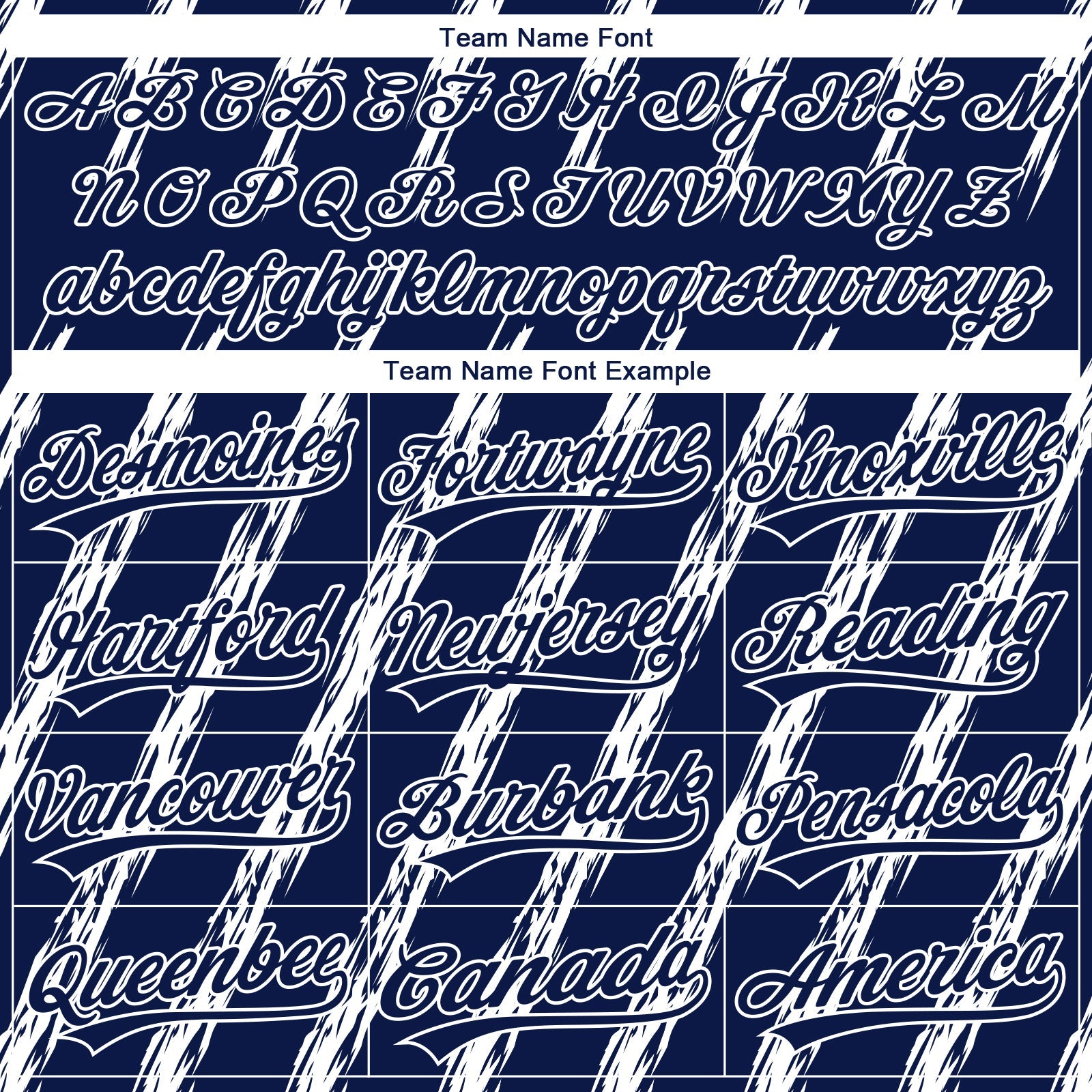 Custom Stitched Navy White 3D Pattern Design Line Sportswear Pullover Sweatshirt Hoodie view 3