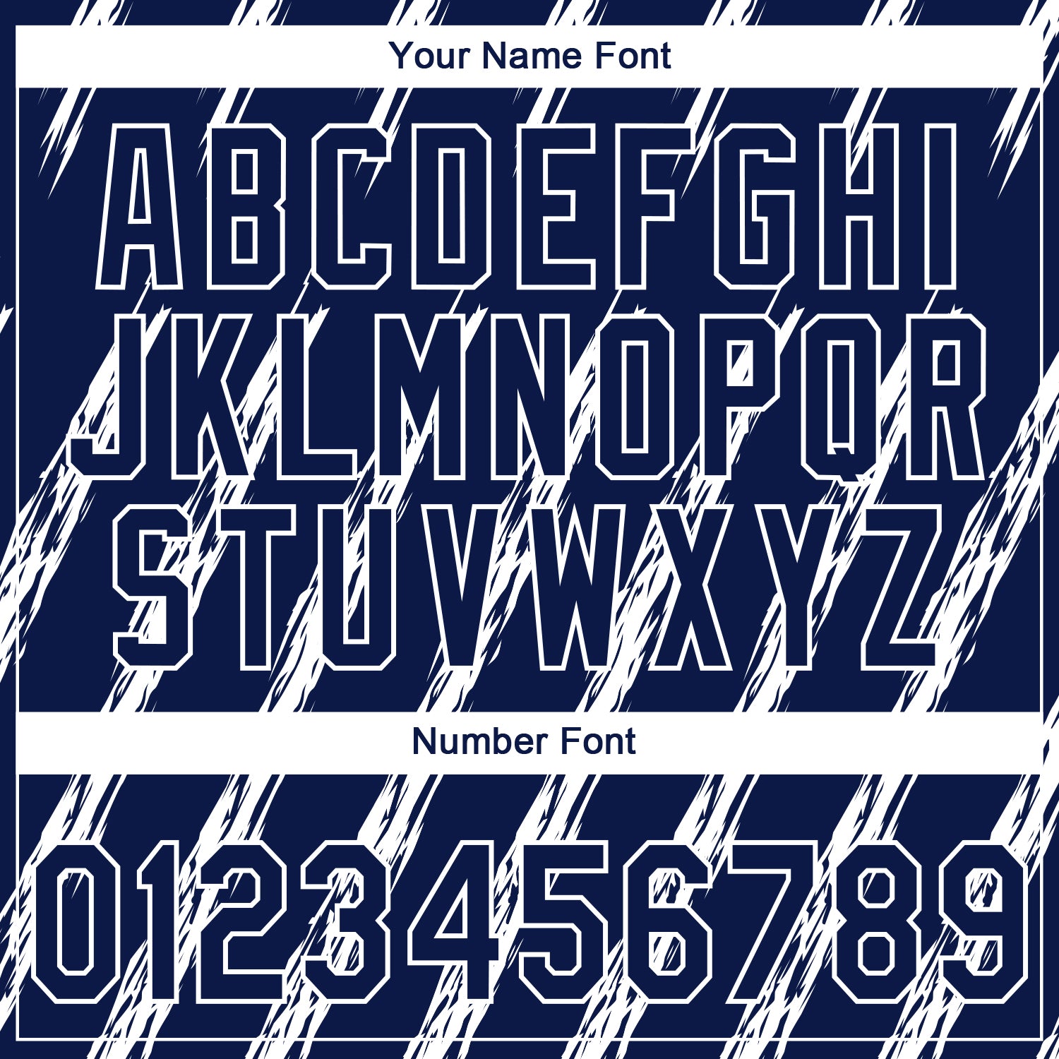 Custom Stitched Navy White 3D Pattern Design Line Sportswear Pullover Sweatshirt Hoodie view 4