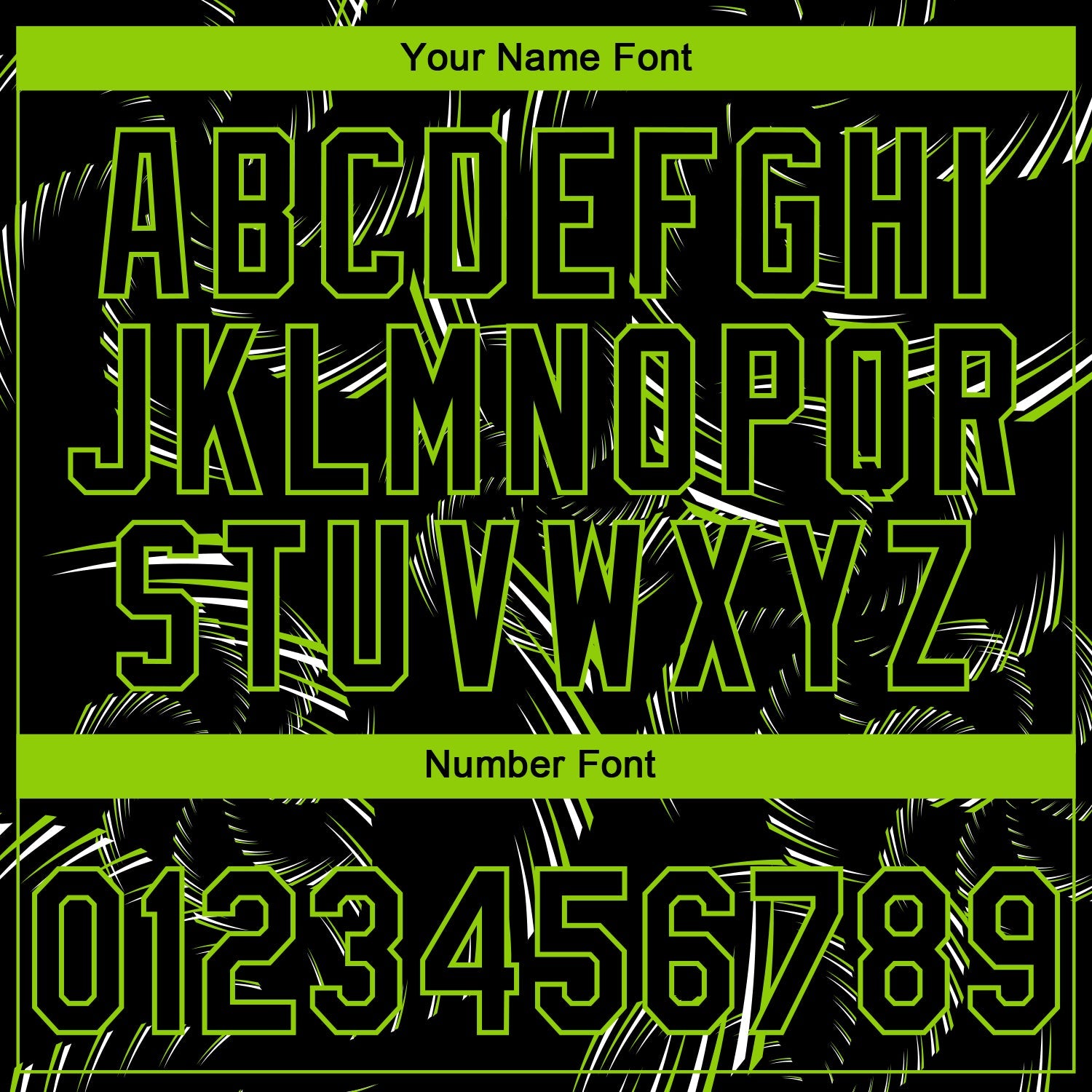 Custom Stitched Black Neon Green-White 3D Pattern Design Line Sportswear Pullover Sweatshirt Hoodie view 4
