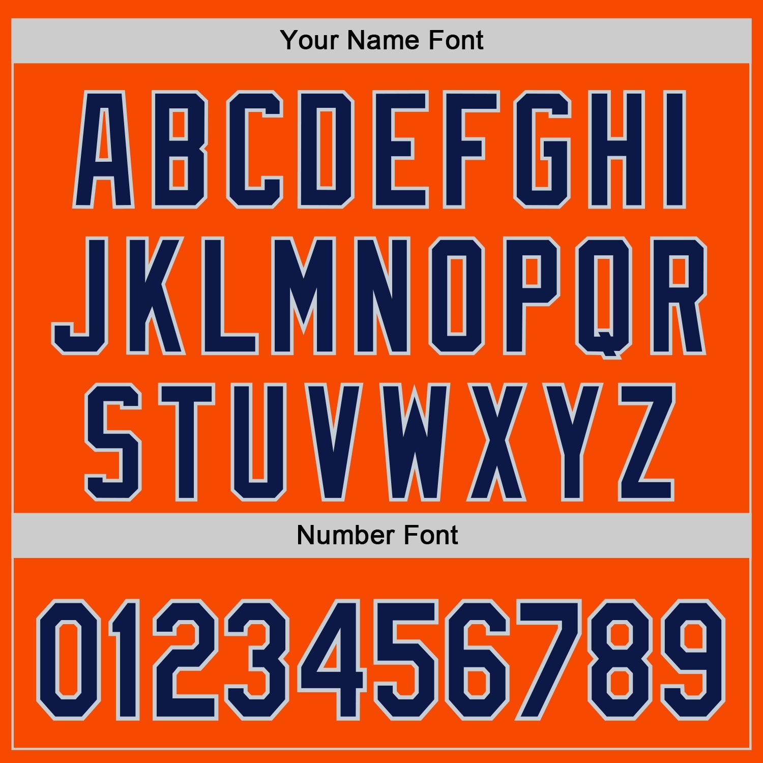 Custom Orange Navy Silver-White 3D Urban City Edition Sports Authentic Baseball Jersey view 5